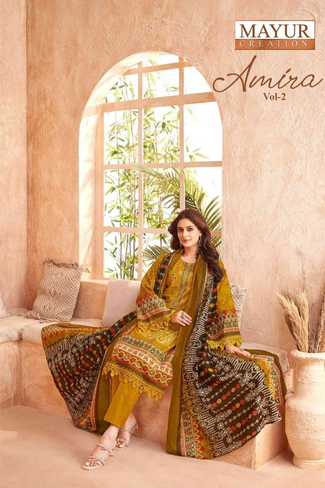 MAYUR AMIRA VOL 2 ALL COTTON PRINTED DRESS MATERIALS 