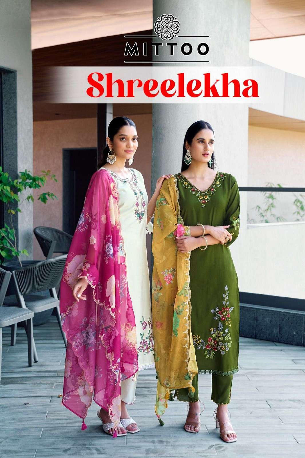 MITTOO SHREELEKHA VISCOSE READY TO WEAR DESIGNER KURTIS