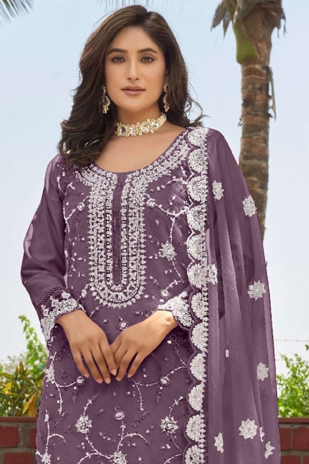 MOTIFZ 955 GEORGETTE HEAVY EMBROIDERED SUITS