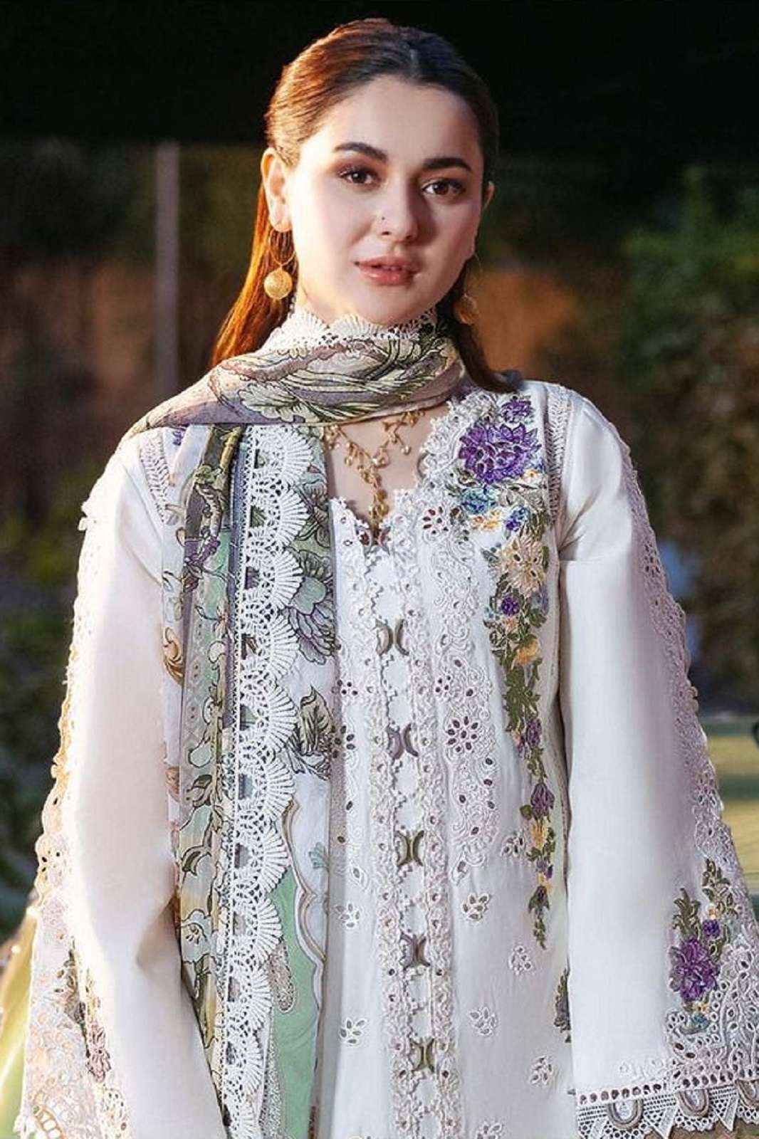 MOTIFZ B 177 ABCD LAWN EMBROIDERED SEMI STITCHED SUITS