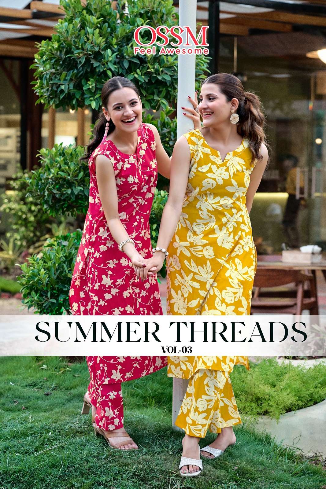 OSSM SUMMER THREADS VOL 3 COTTON READY TO WEAR KURTIES