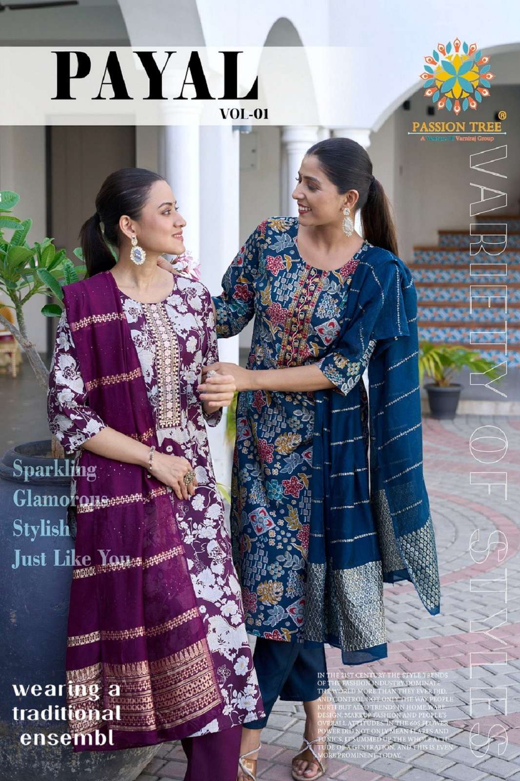 PASSION TREE PAYAL VOL 1 SILK READY TO WEAR KURTIES