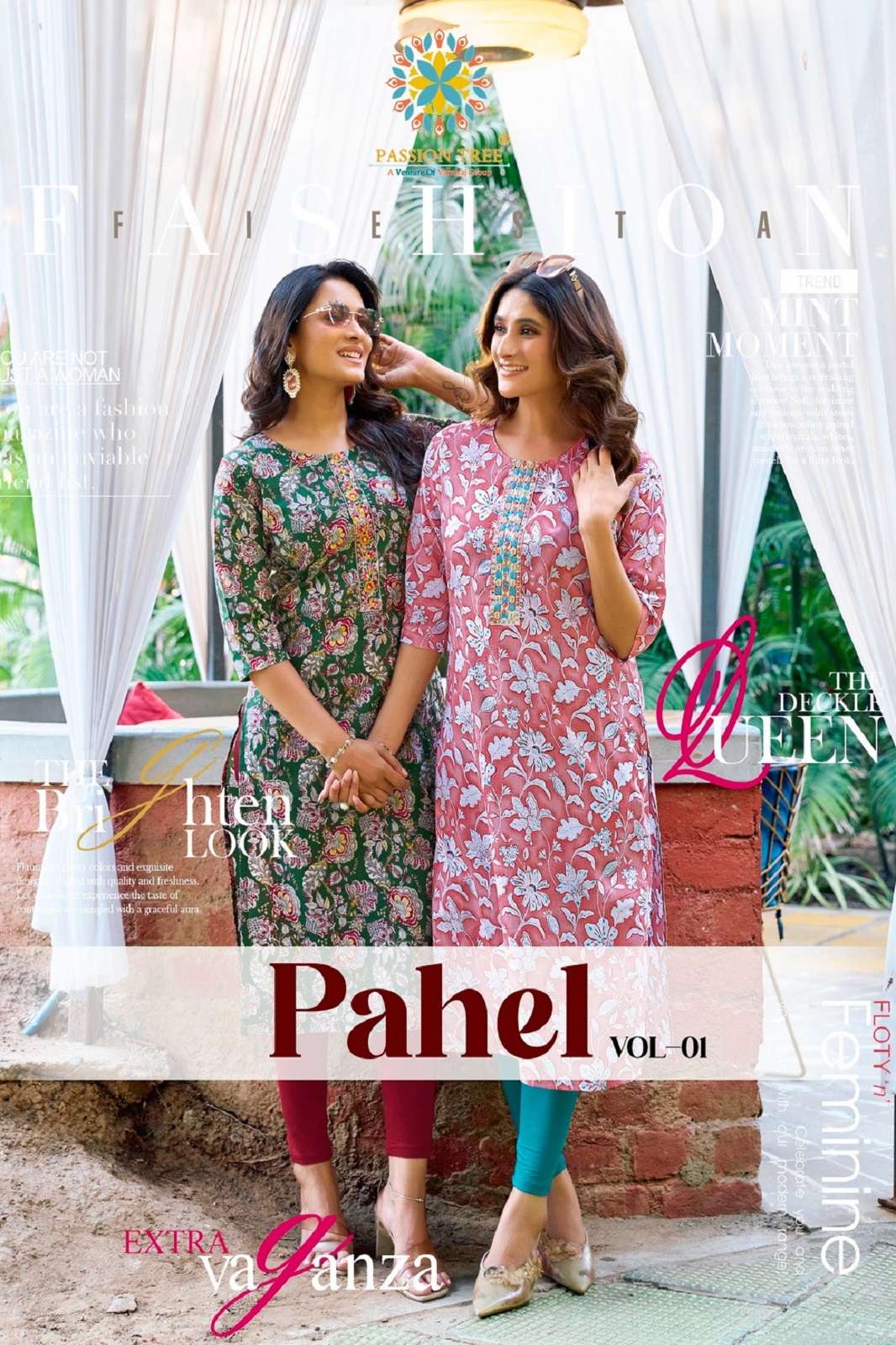 PASSION TREE VOL 1 READY TO WEAR STRAIGHT KURTIES