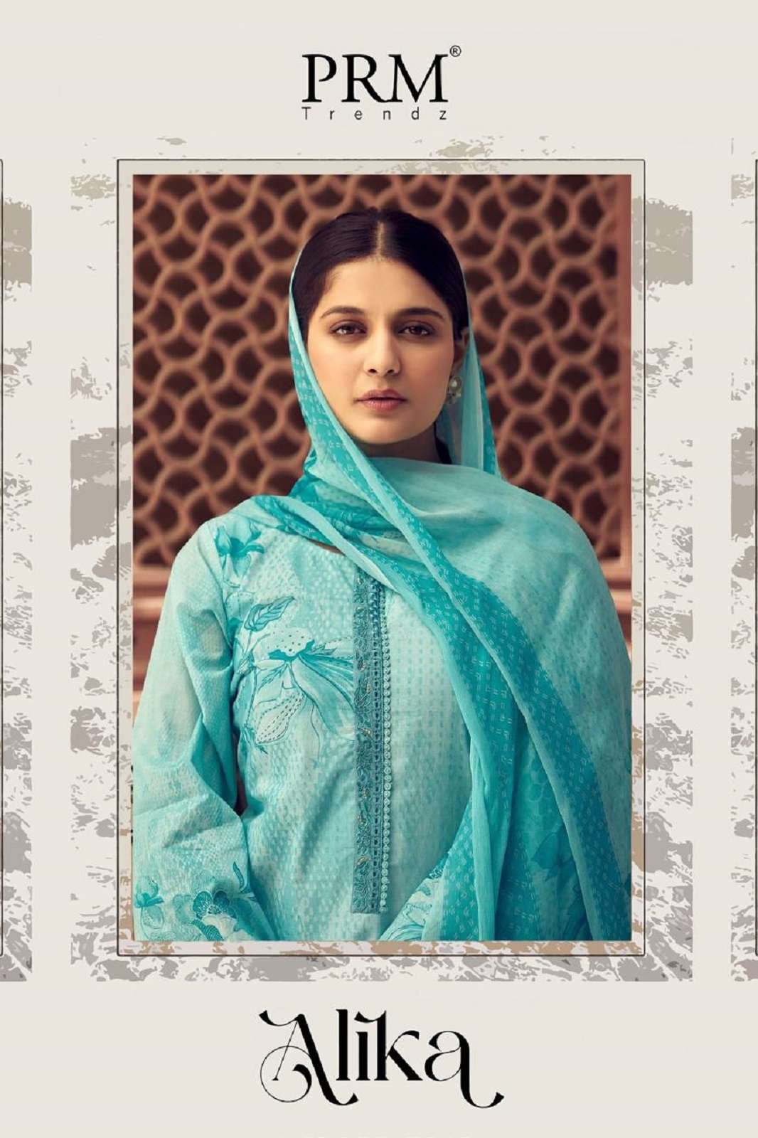 PRM TRENDZ ALIKA PURE LAWN DIGITALLY PRINTED FANCY SUITS