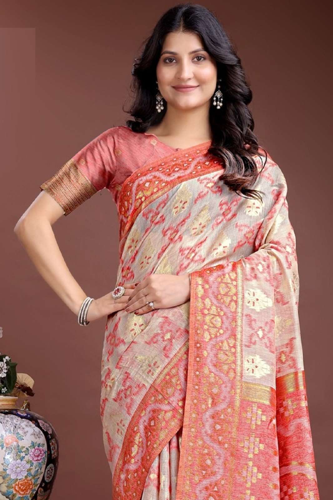 ASTITA LINEN QUEEN VOL 7 COTTON DESIGNER SAREES