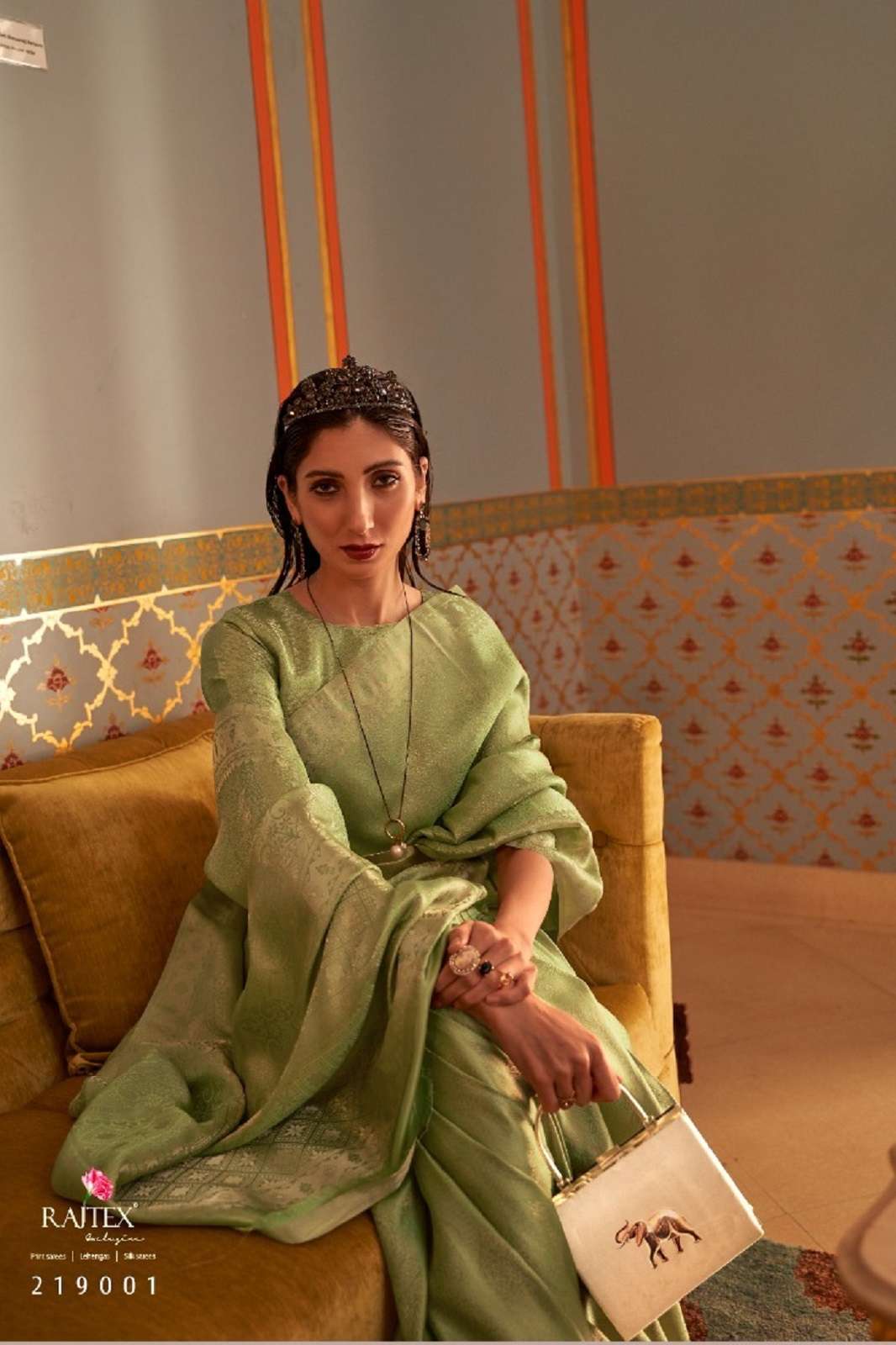 RAJTEX KANUPAMA SILK NYLON FESTIVE WEAR SAREES
