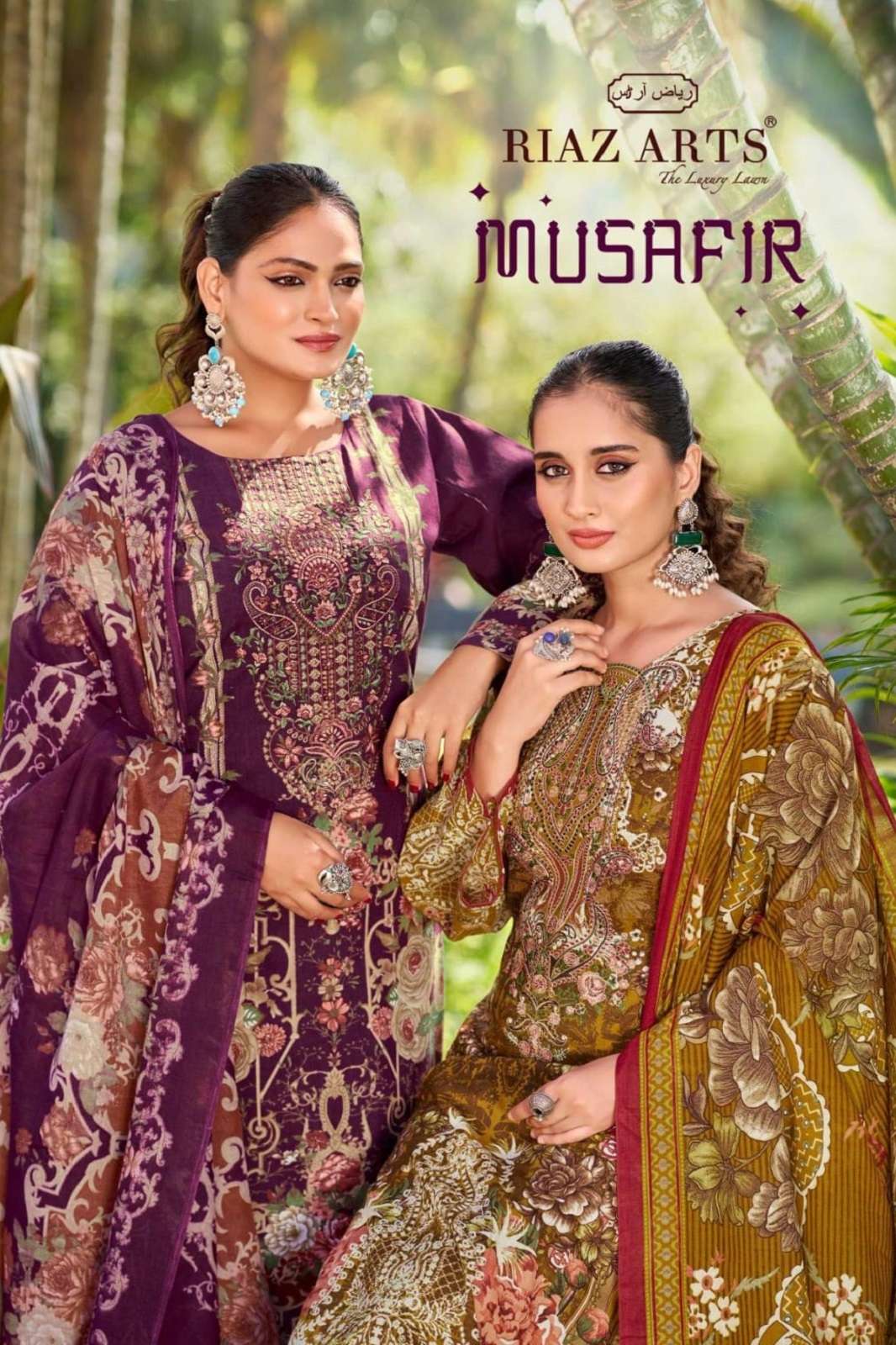 RIAZ ARTS MUSAFIR VOL 24 DESIGNER SALWAR SUITS