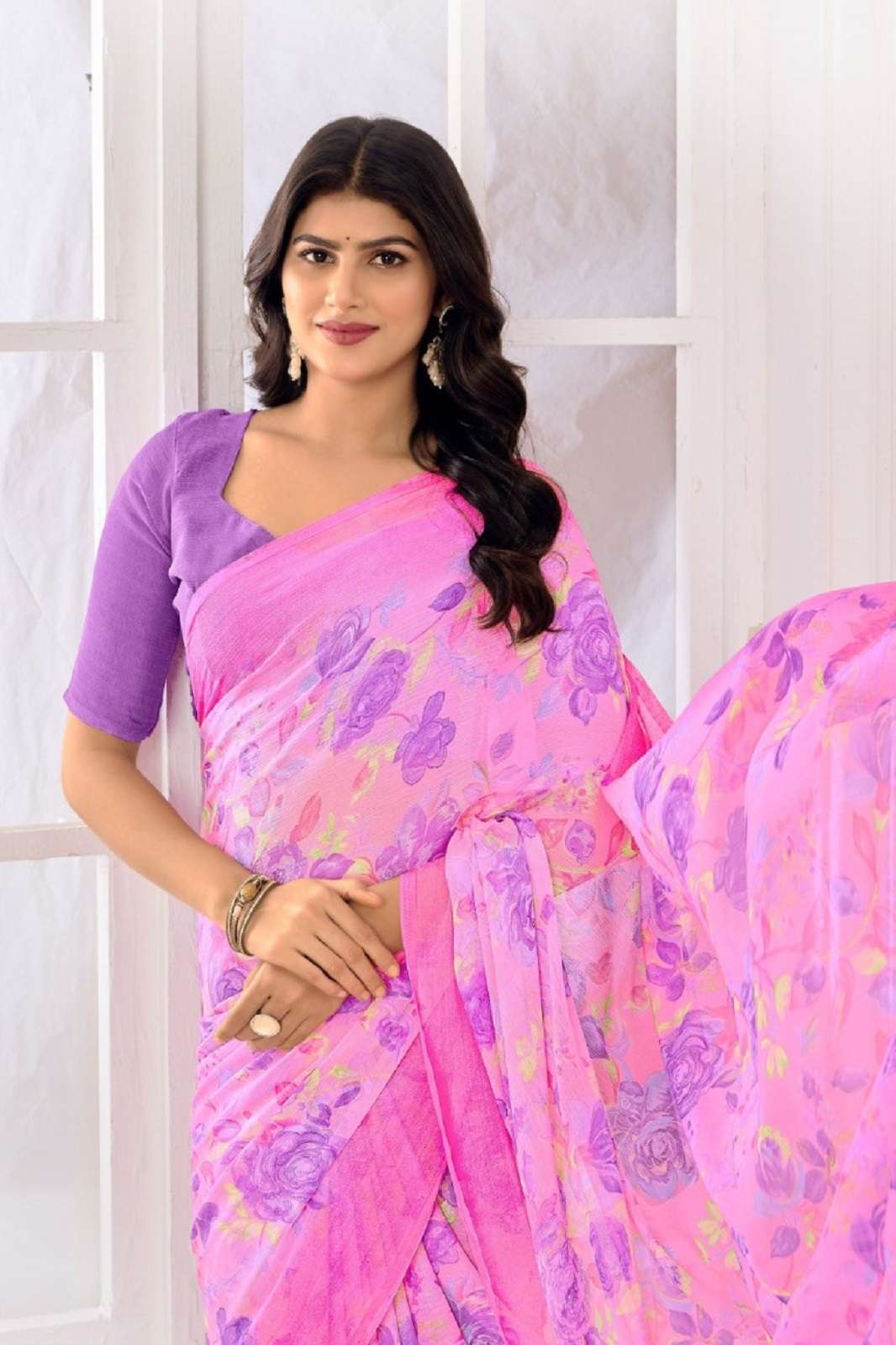 RUCHI SAREES STAR CHIFFON VOL 185 39701A TO 39703D SAREE