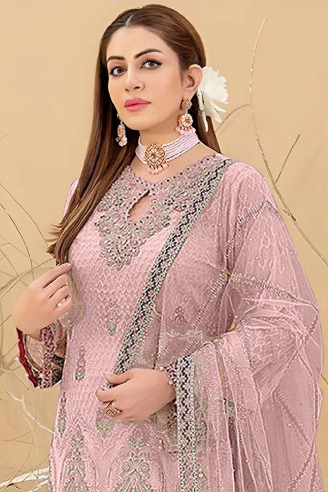 SAFA CREATION SFPK 1021 GEORGETTE EMBROIDERED SUITS