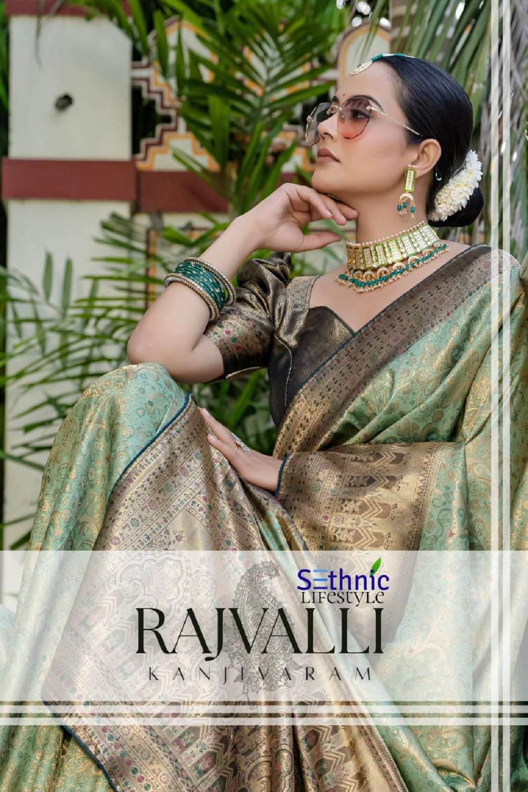 SETHNIC LIFESTYLE RAJVALLI 76001 TO 76002 SILK SAREES