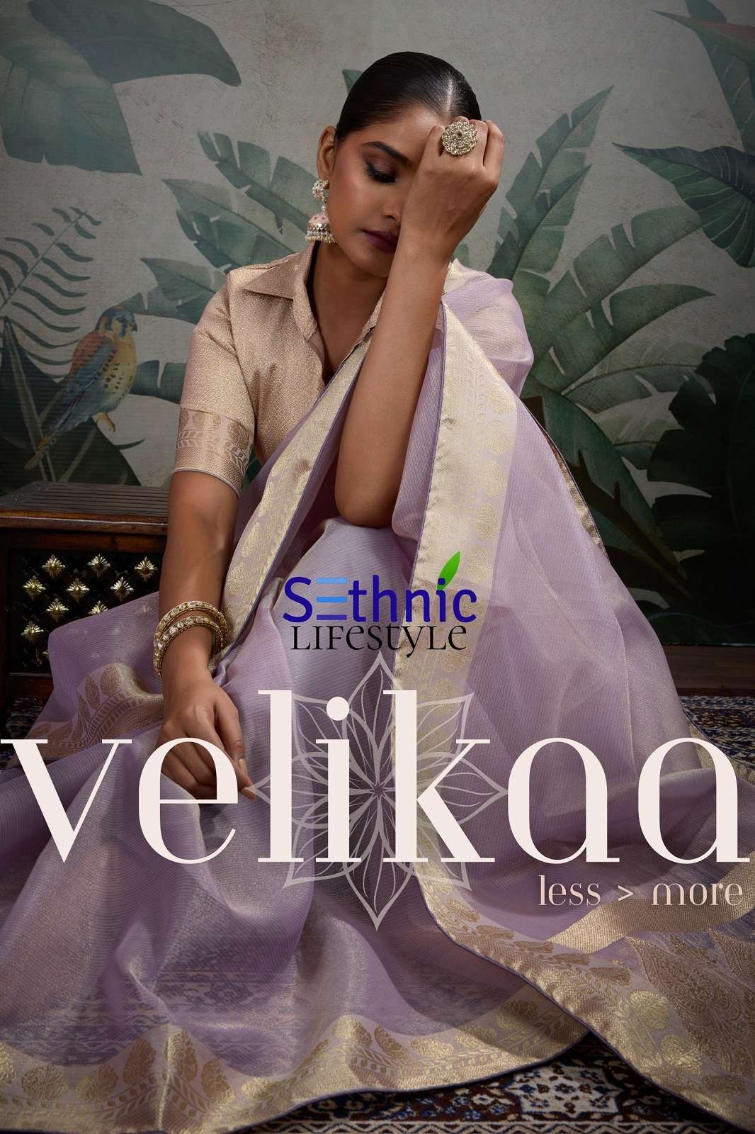 SETHNIC LIFESTYLE VELIKAA 87001 TO 87005 DESIGNER SAREES 