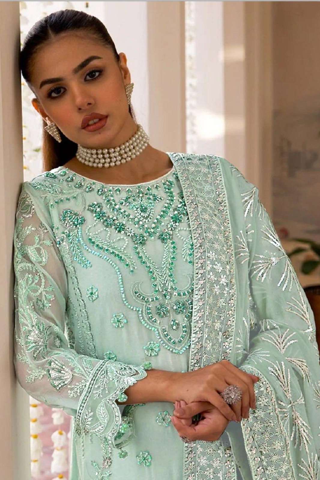 SHANAYA S 186 HANDWORK & EMBROIDERY WORKED SUITS 