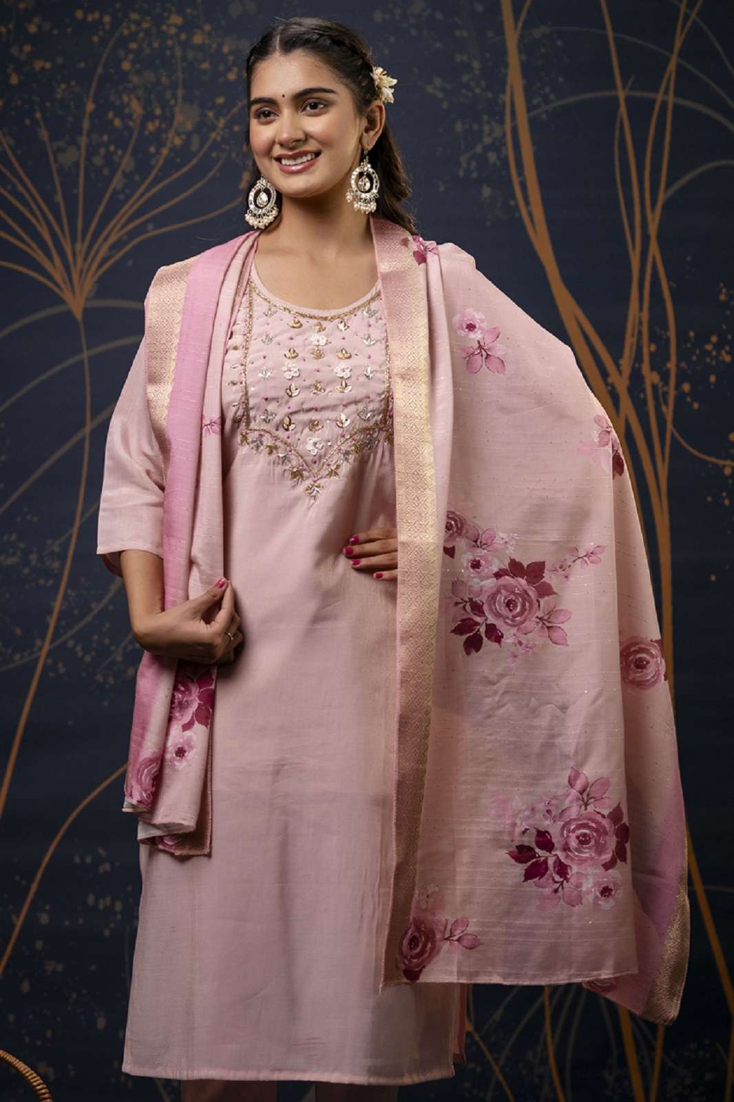 SHRI BALAJI BAARISH 101 TO 110 SHIMMER SILK READY TO WEAR SUITS