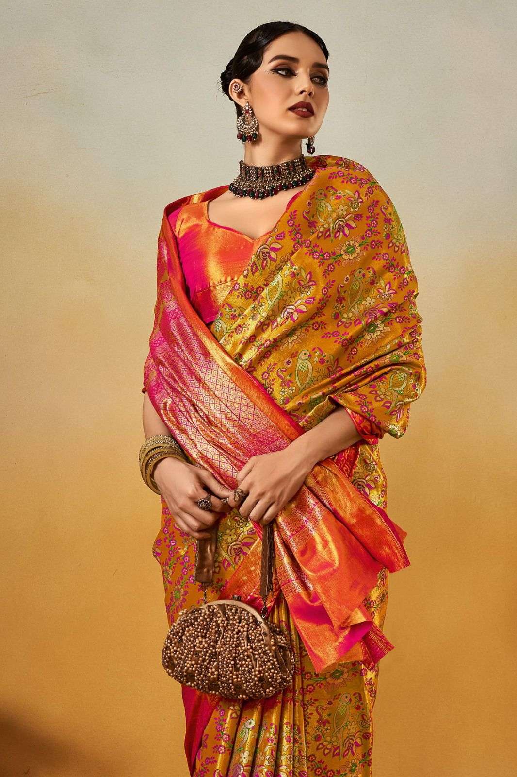 SHRI BALAJI DHARMAVARAM 11 TO 16 SILK WEAVING SAREES