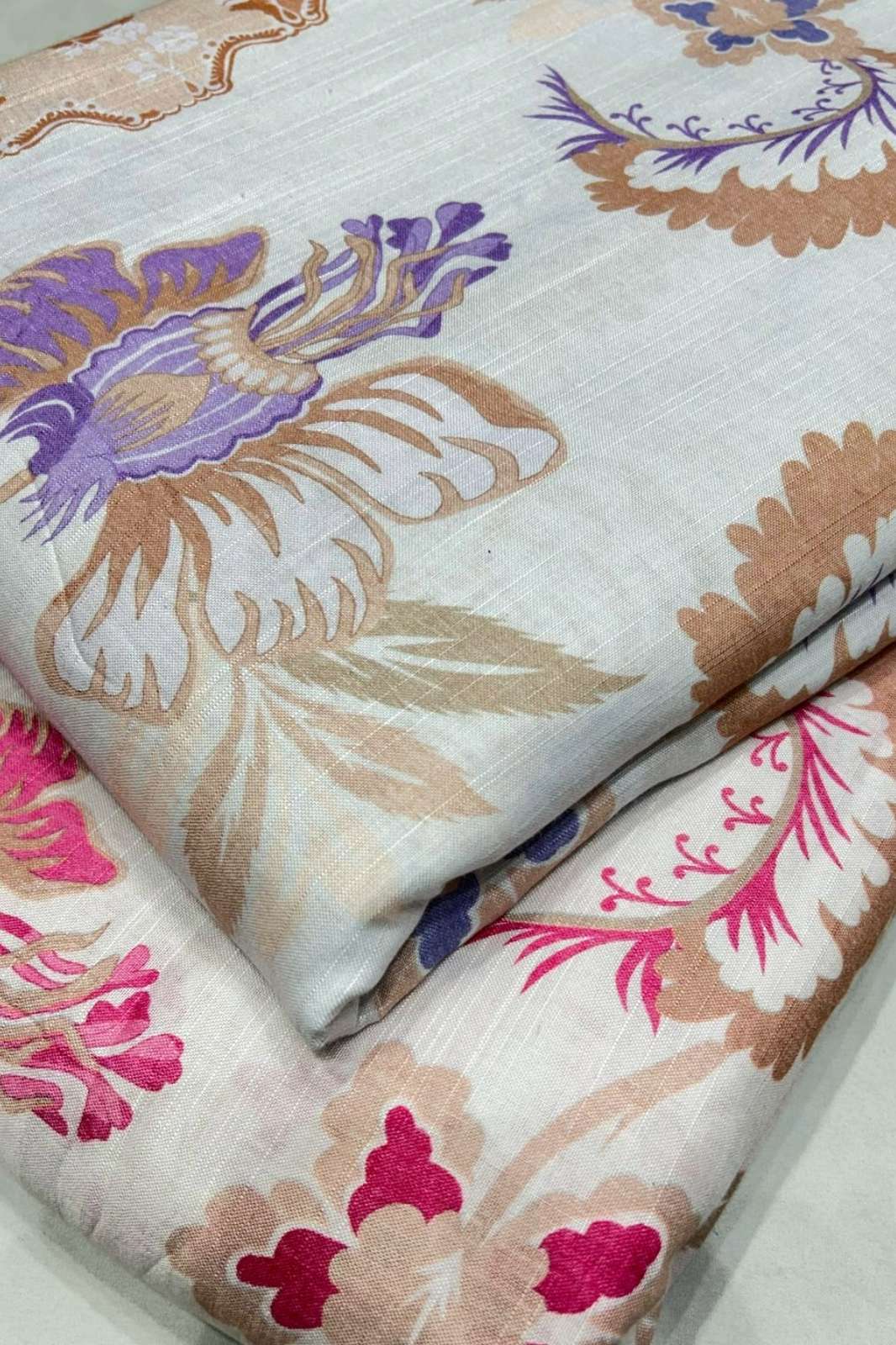 Shri Balaji Emporium A714 Digital Print Work Pure Muslin Designer Fabric