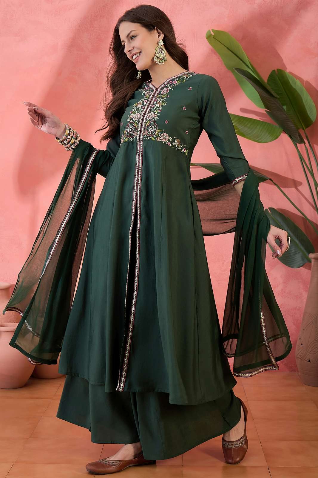 Shri Balaji Emporium ARMANI Ready to Wear Romani Silk Suit