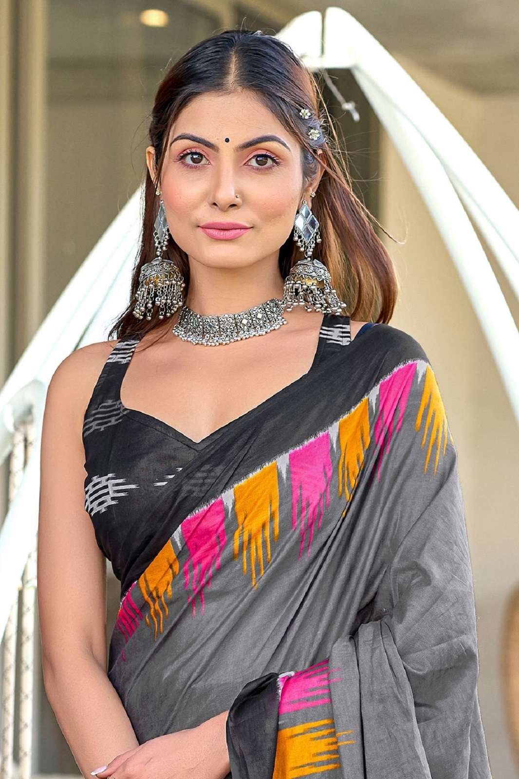 SHRI BALAJI HANSHIKA HAND BLOCK PRINTED MULMUL SAREES