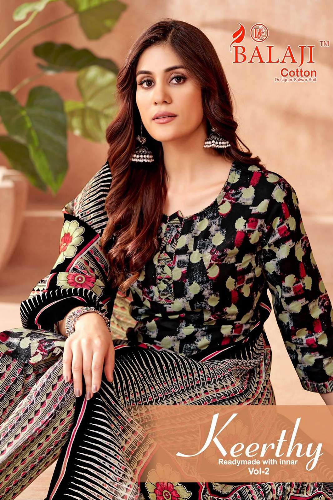 SHRI BALAJI KEERTHY VOL 2 COTTON READY TO WEAR KURTIES