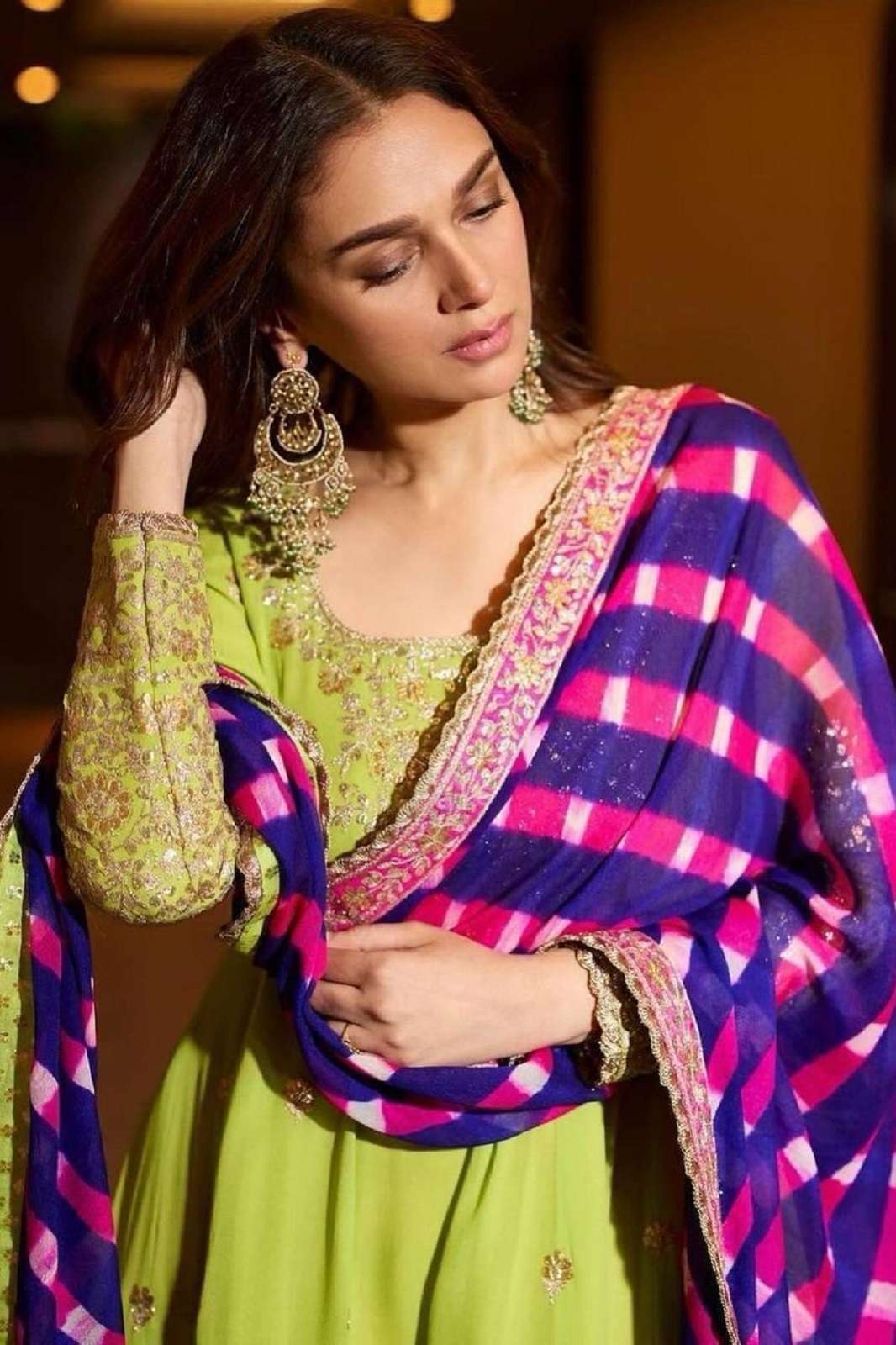 SHRI BALAJI LC 1234 GEORGETTE EMBROIDERED READY TO WEAR ANARKALI KURTIES
