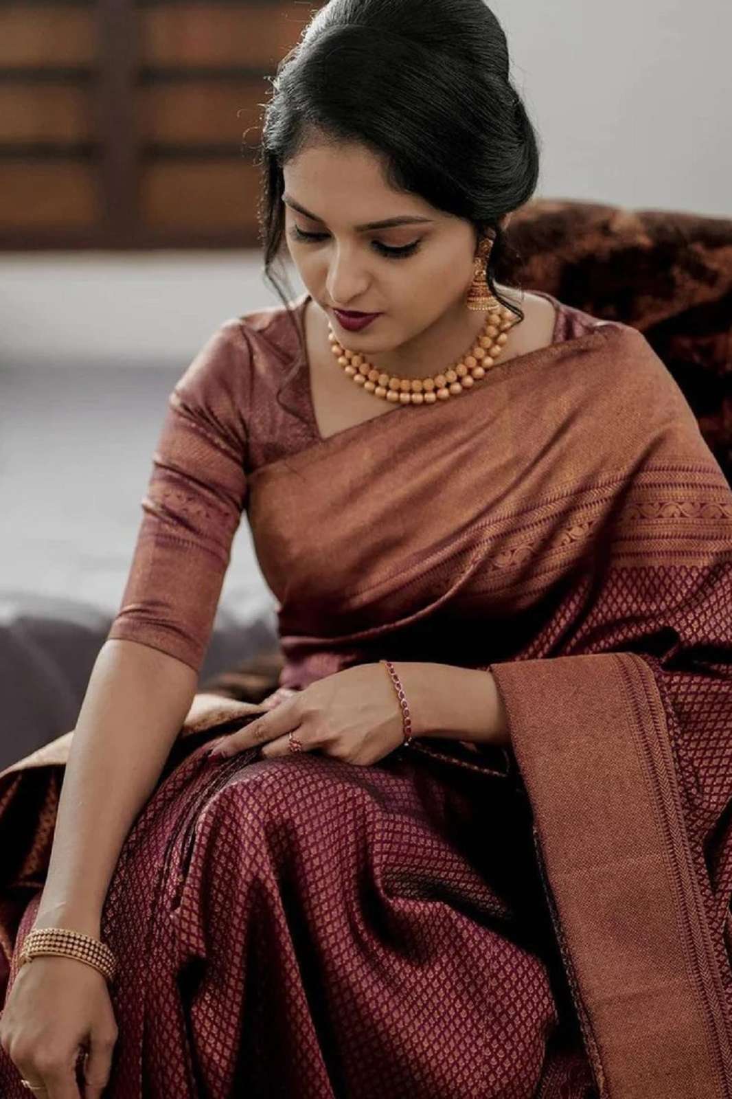 SHRI BALAJI MF 42 LICHI SILK BEAUTYFUL RICH SAREES