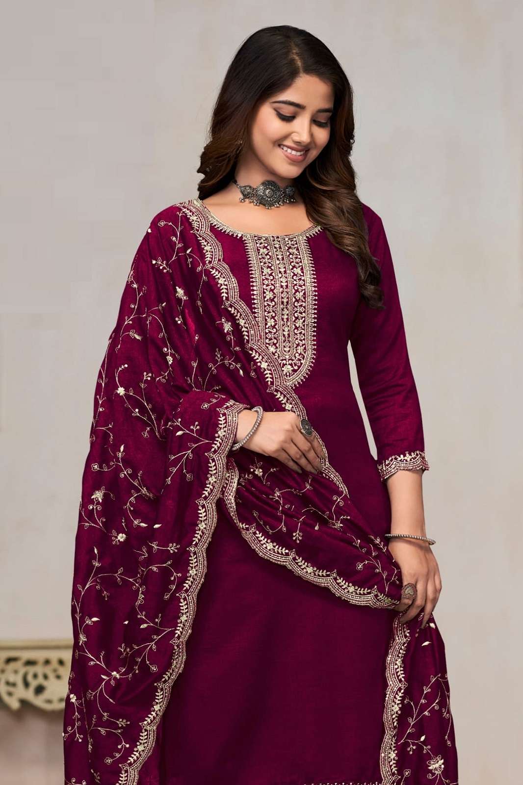 SHRI BALAJI SONAL VOL 5 VICHITRA SILK EMBROIDERED SUITS