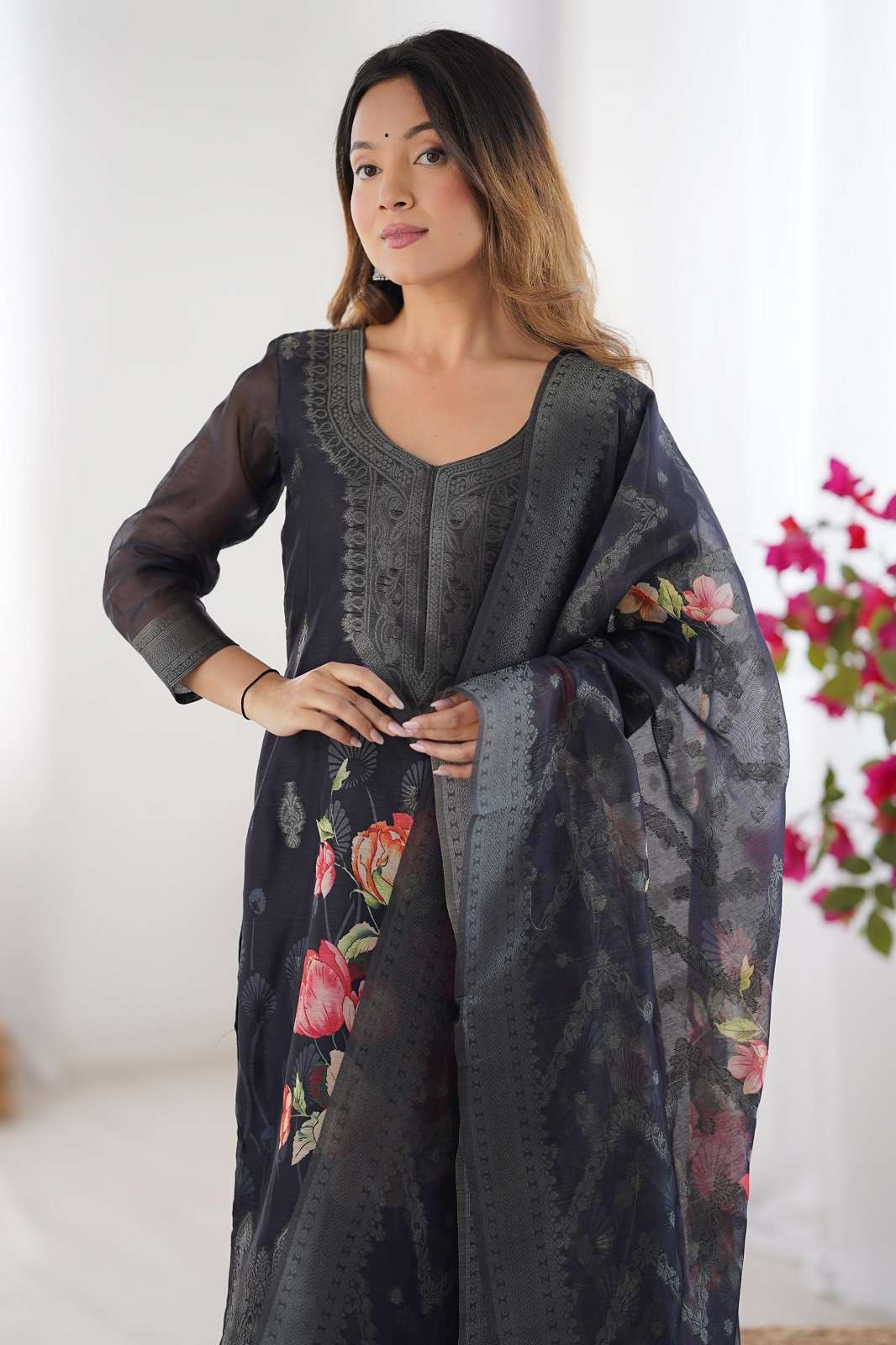 SHRI BALAJI SP 16 SILK DIGITALLY PRINTED READY TO WEAR SUITS