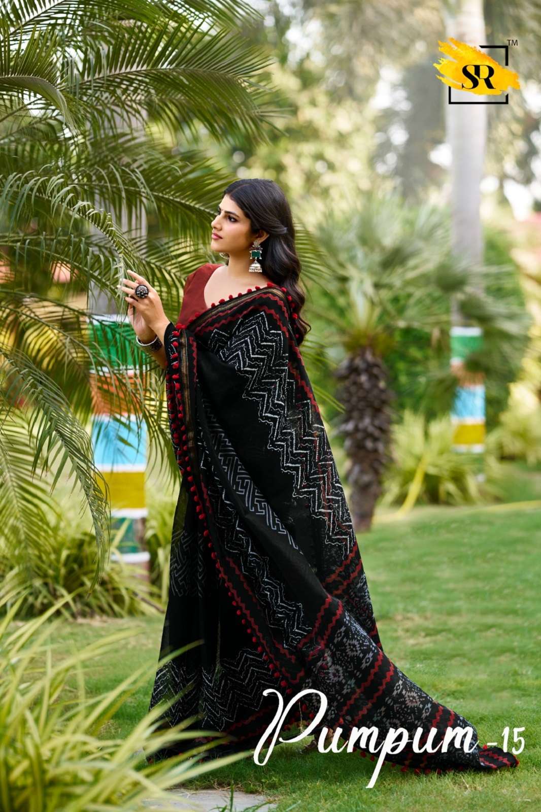 SHRI BALAJI SR PUMPUM MUL MUL COTTON SAREES
