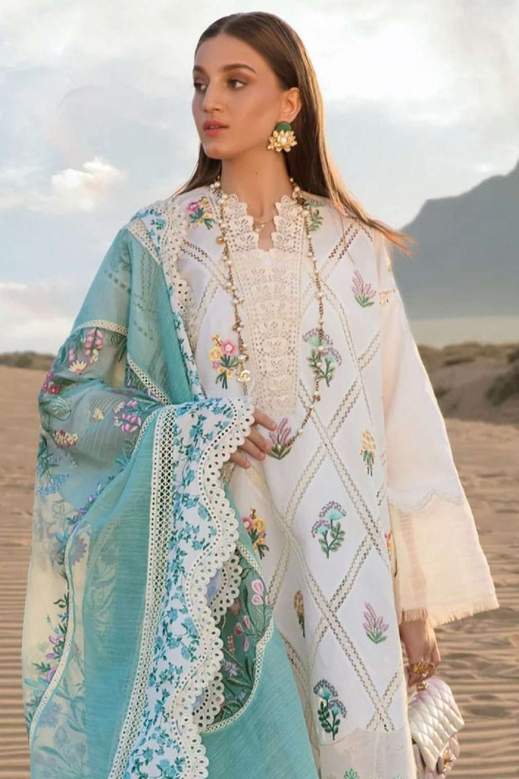 SIMRA 20 LAWN COTTON HEAVY EMBROIDERY WORKED SUITS 