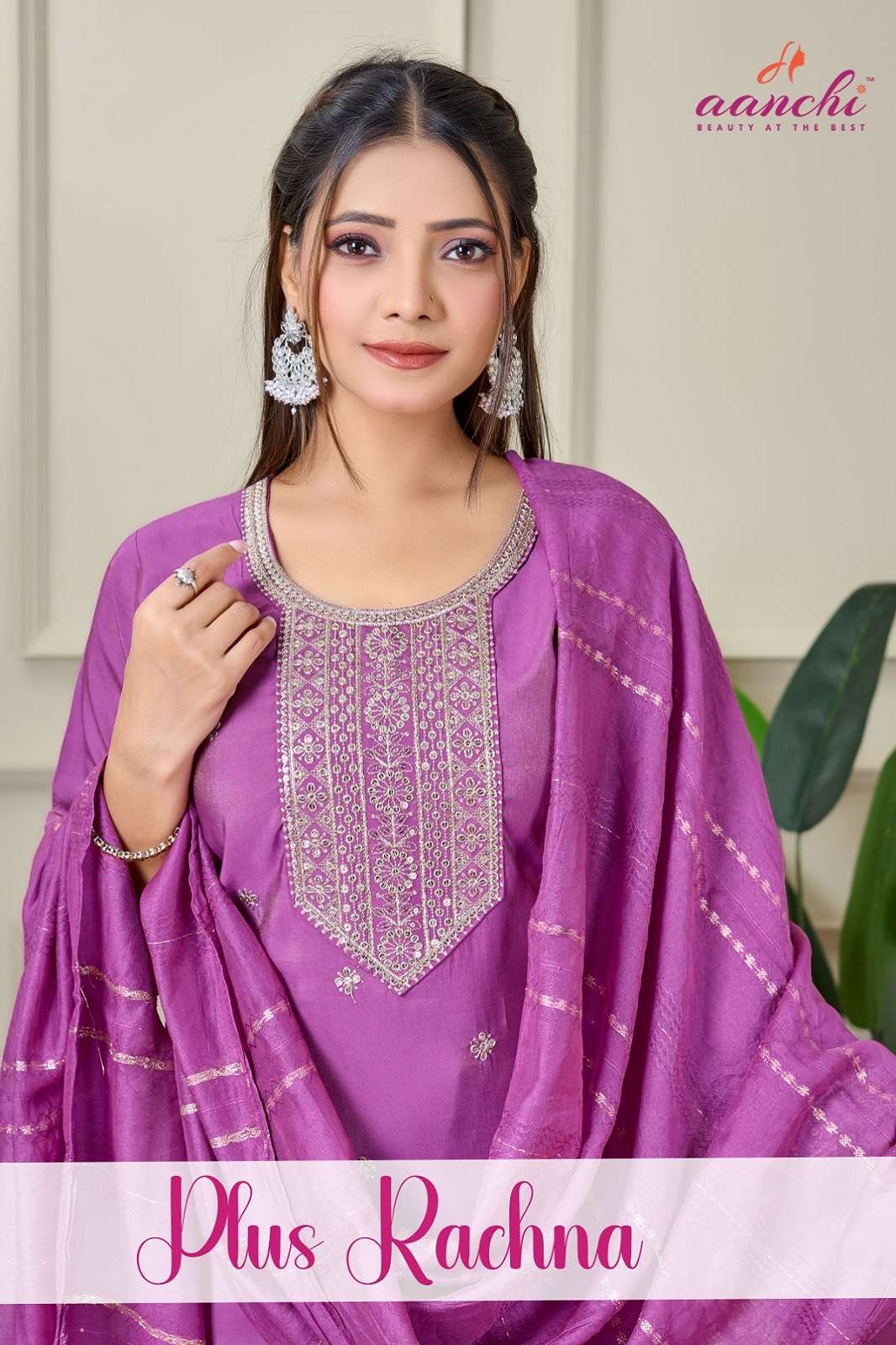 AANCHI PLUS RACHNA READY TO WEAR ROMAN KURTIES