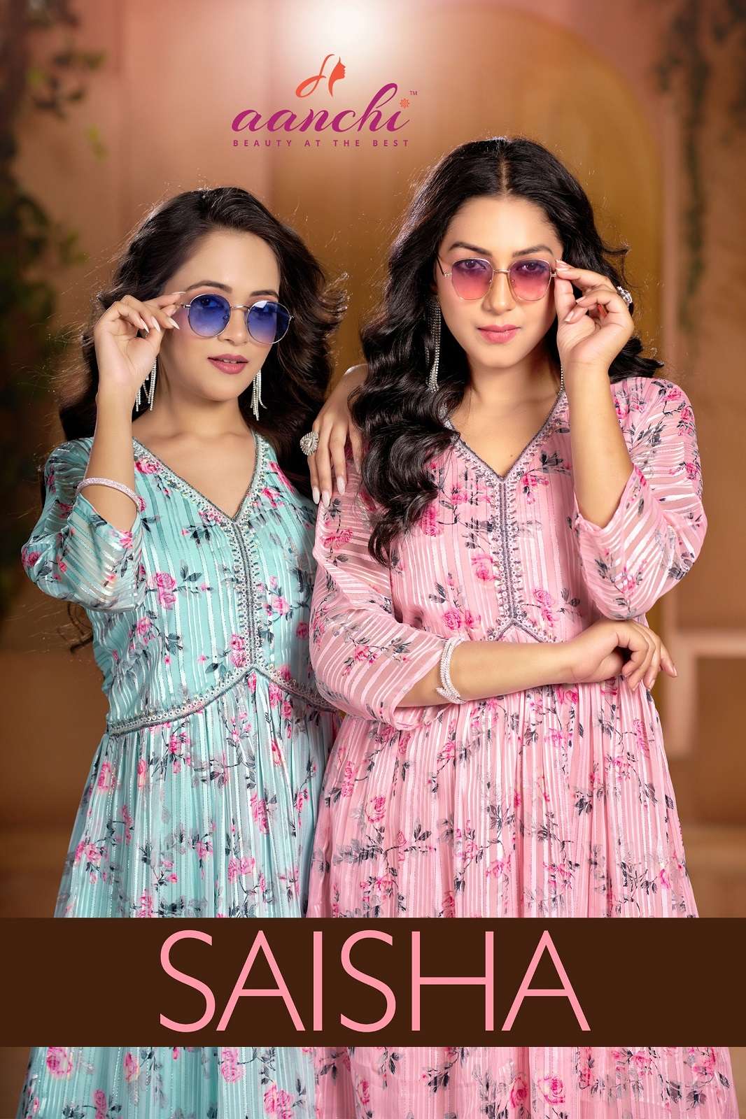 AANCHI SAISHA FANCY PRINTED READY TO WEAR KURTIES