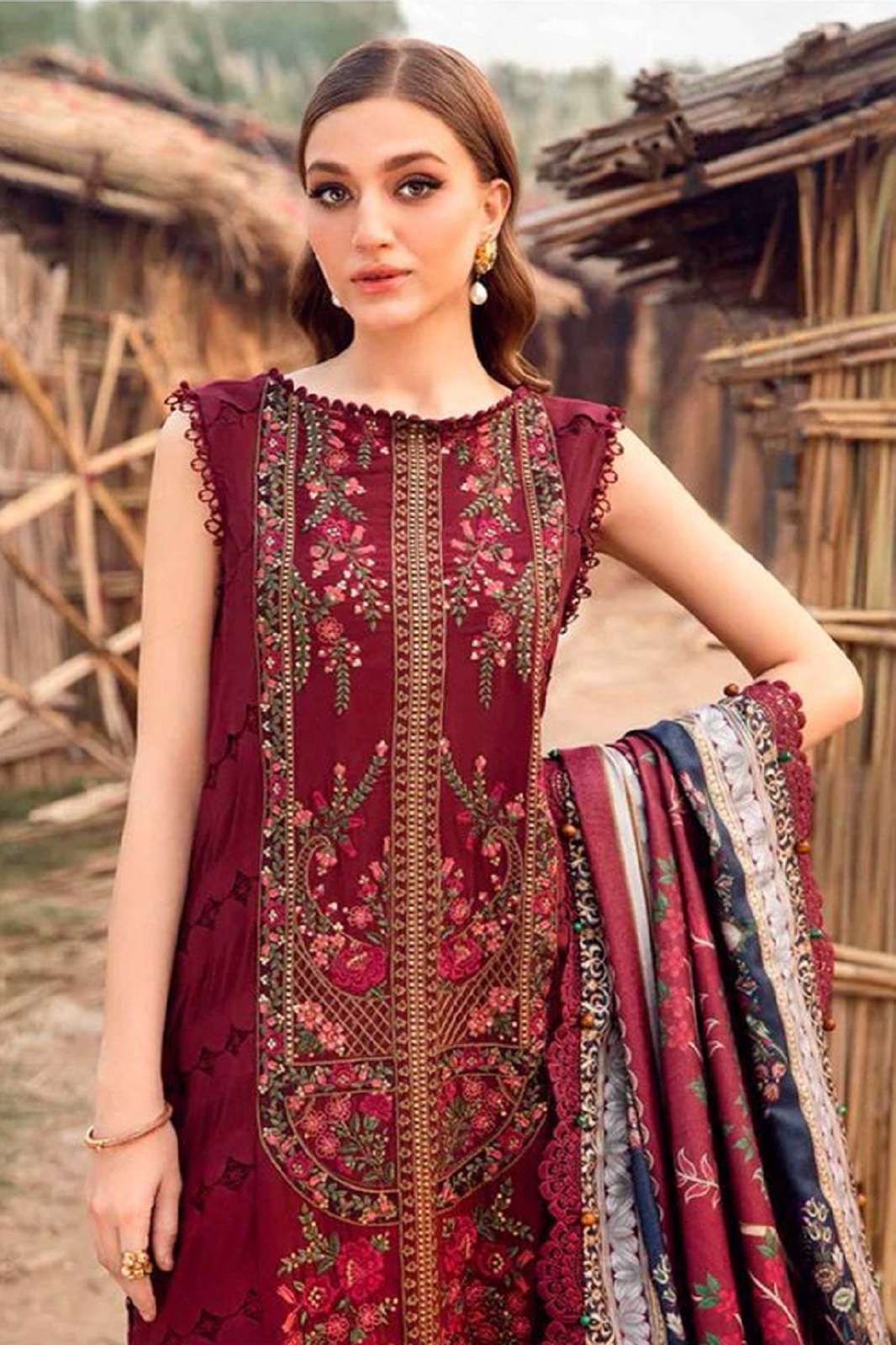 AASHA DESIGNER 1160 RAYON HEAVY EMBROIDERED SUITS