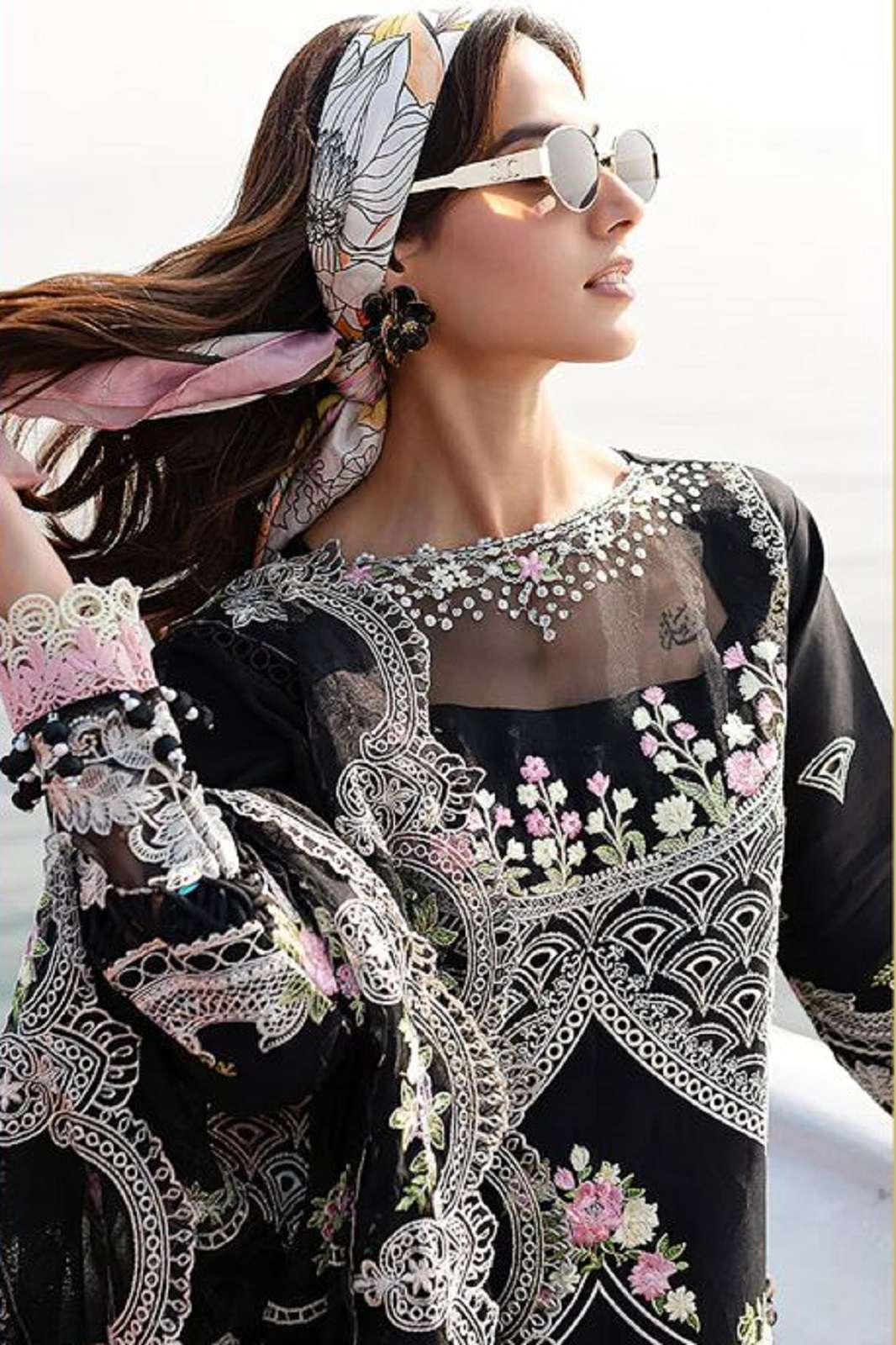 AL ZOHAIB A 1225 COTTON HEAYV EMBROIDERED SUITS