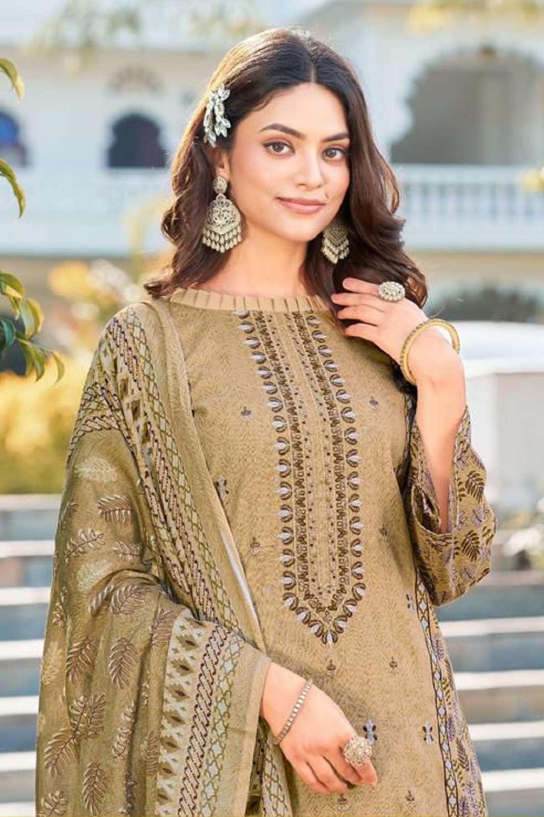 AL ZOHAIB AZ 1258 TO 1260 COTTON EMBROIDERED SUITS