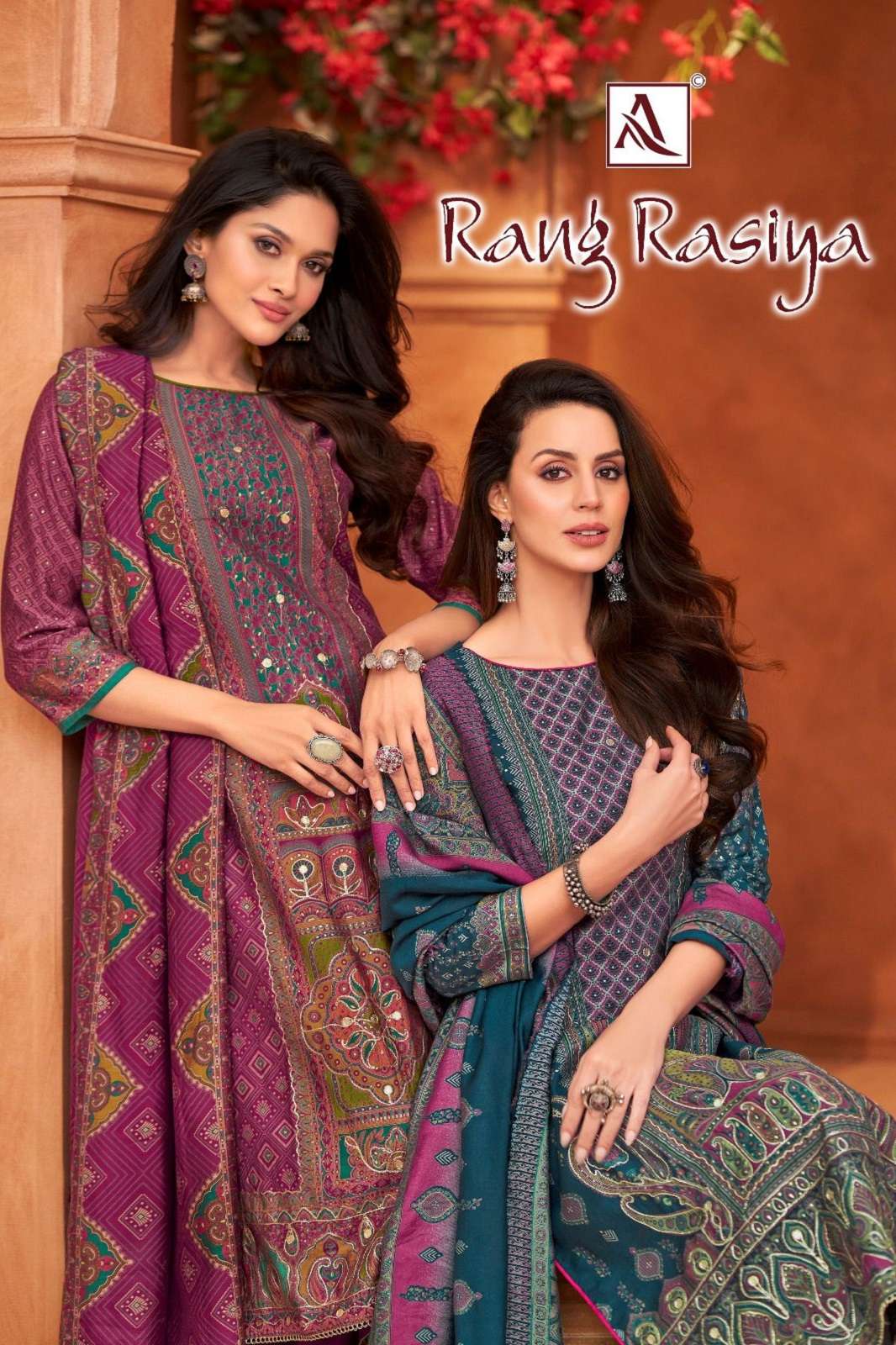 ALOK SUITS RANG RASIYA EDITION 2 PRINTED DRESS MATERIALS
