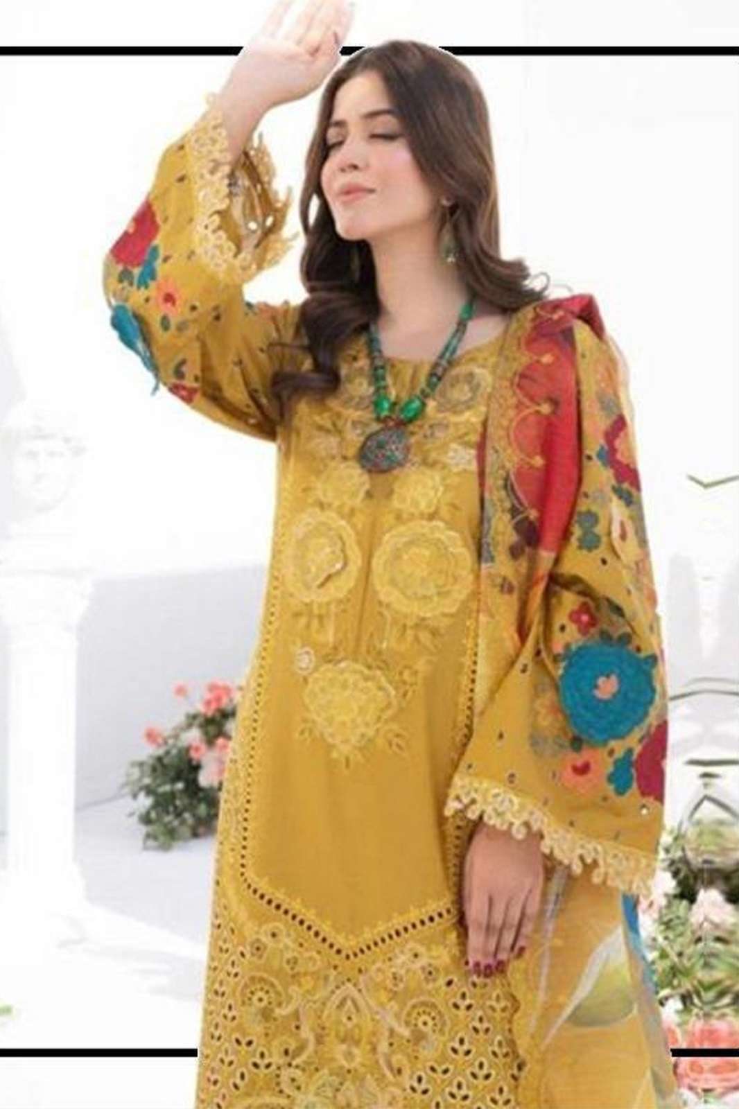 HOOR TEX H 190 A TO D IMPORTED COTTON READYMADE SUITS