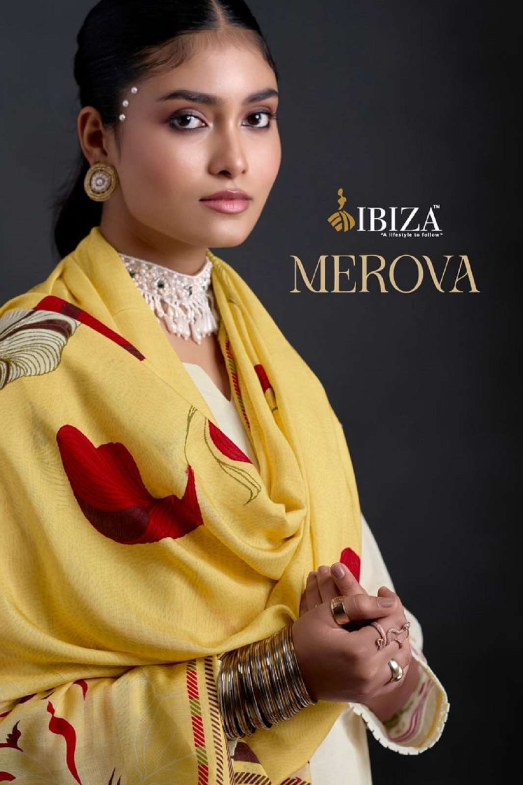 IBIZA MEROVA ORGANDI HAND WORKED SALWAR SUITS