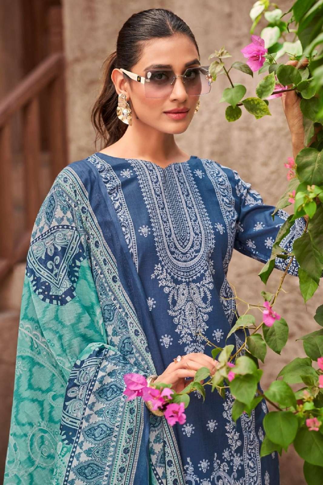 ISHAAL PRINTS GULMOHAR COMBO 2025 LAWN PRINTED DRESS MATERIALS