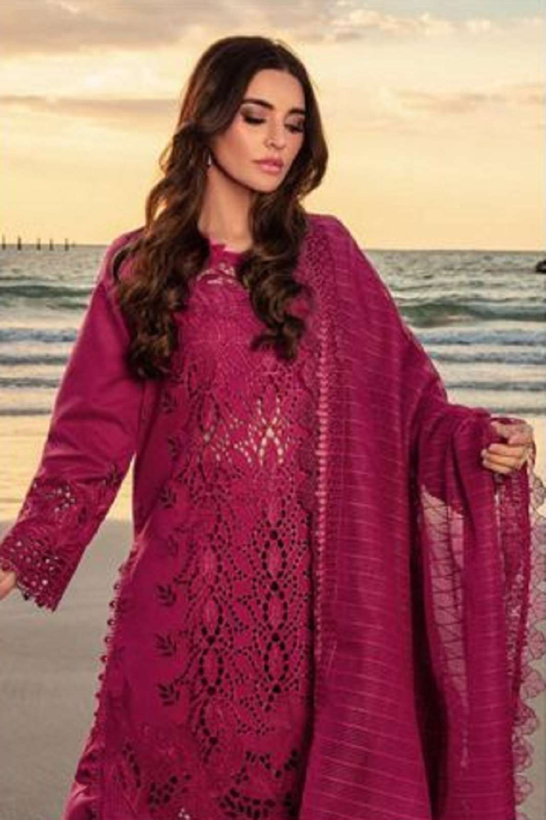 JOHRA TEX JT 174 CAMBRIC COTTON EMBROIDERED SUITS