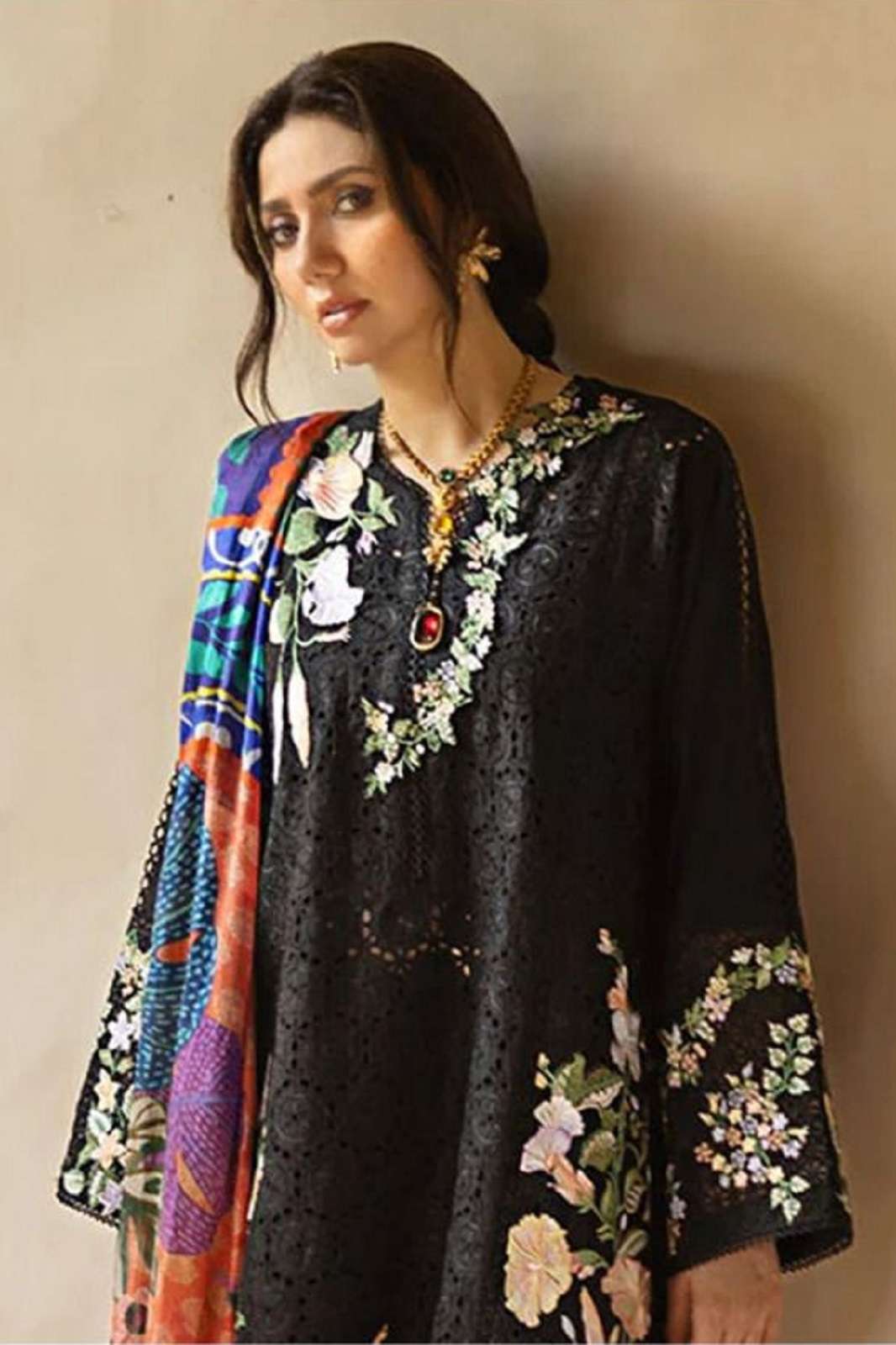 JOHRA TEX JT 176 CAMBRIC COTTON EMBROIDERED SUITS