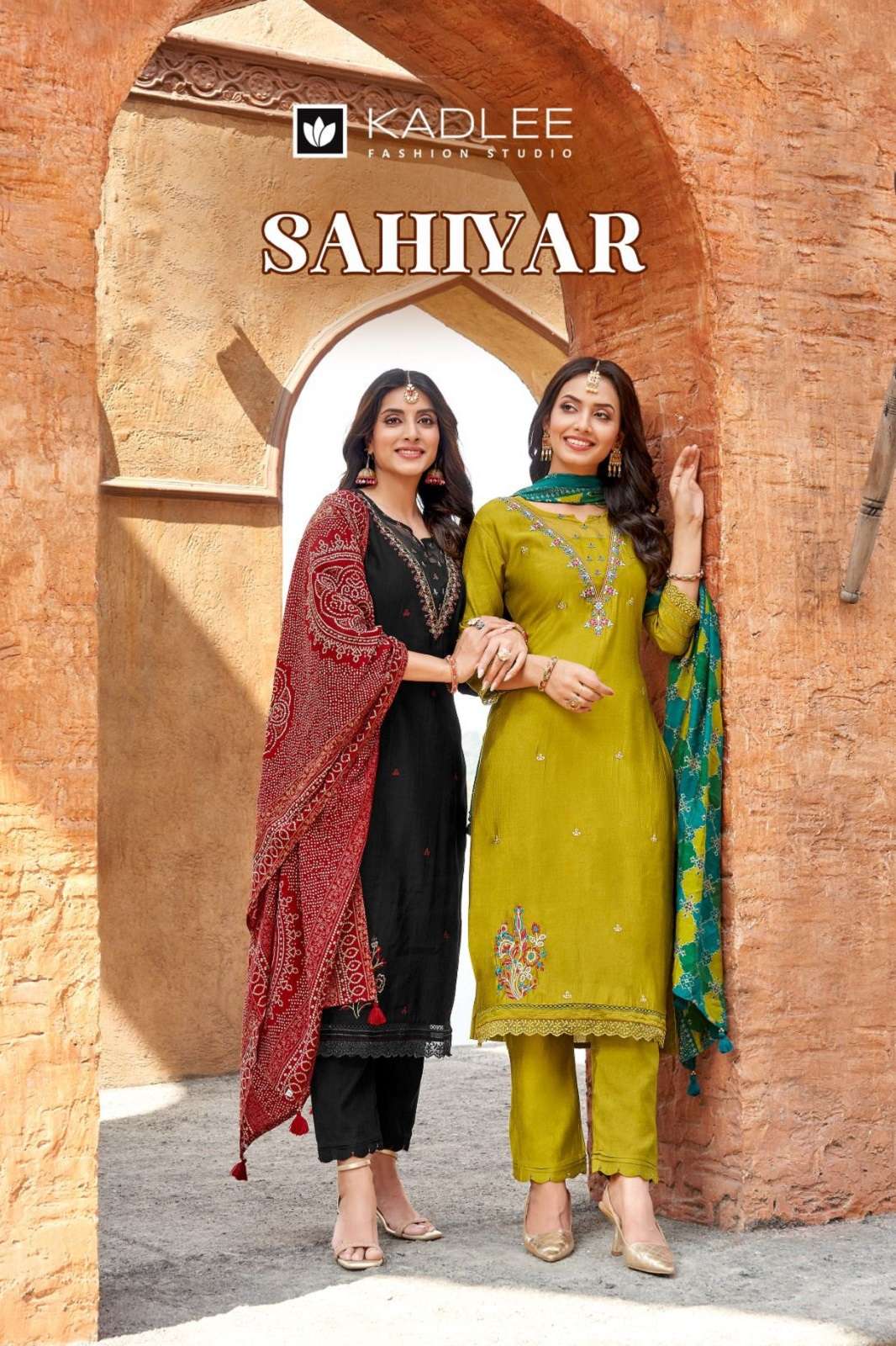 KADLEE SAHIYAR VISCOSE WEAVING READY TO WEAR KURTIES