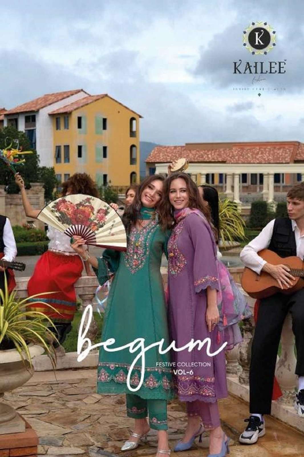 KAILEE FASHION BEGUM VOL 6 HANDWORKED READY TO WEAR KURTIES