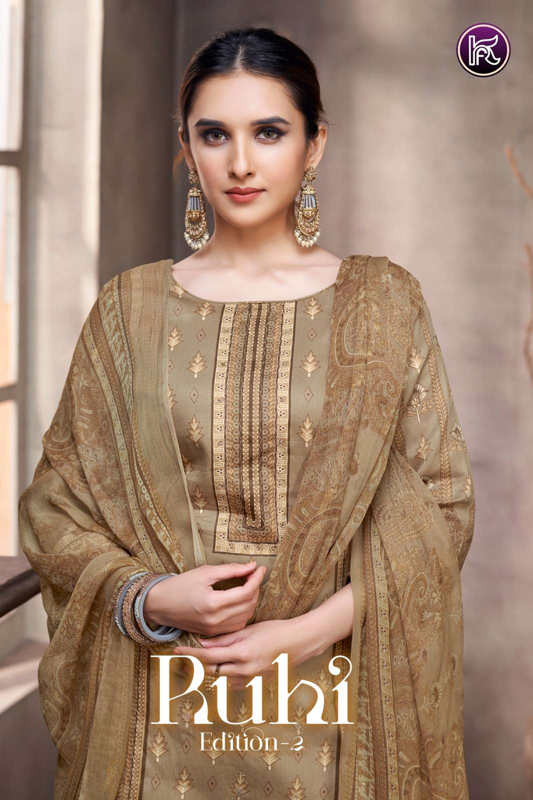 KALA FASHION RUHI VOL 2 JAM HANDWWORKED SALWAR SUITS