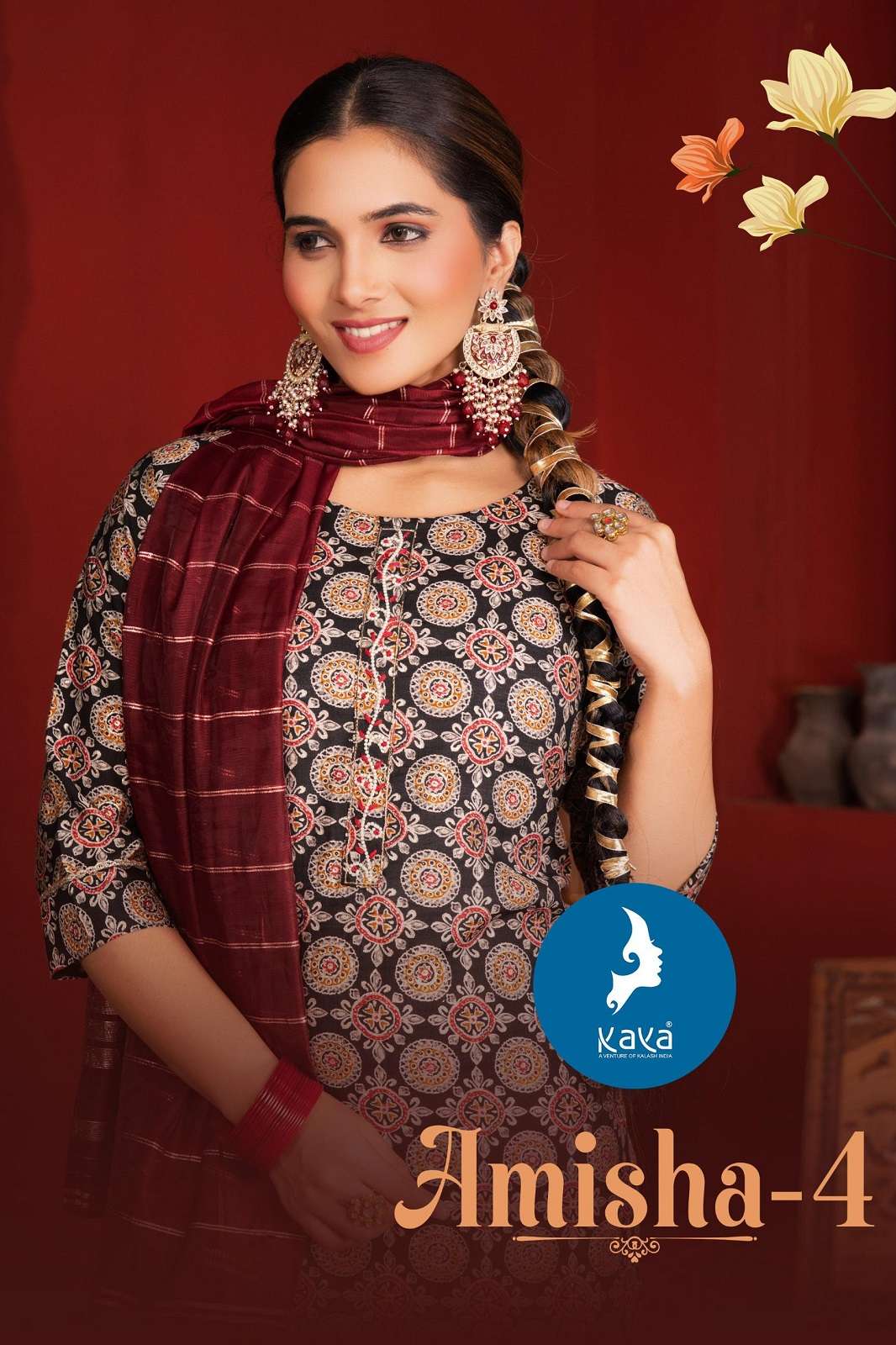 KAYA AMISHA VOL 4 READY TO WEAR STRAIGHT KURTIES