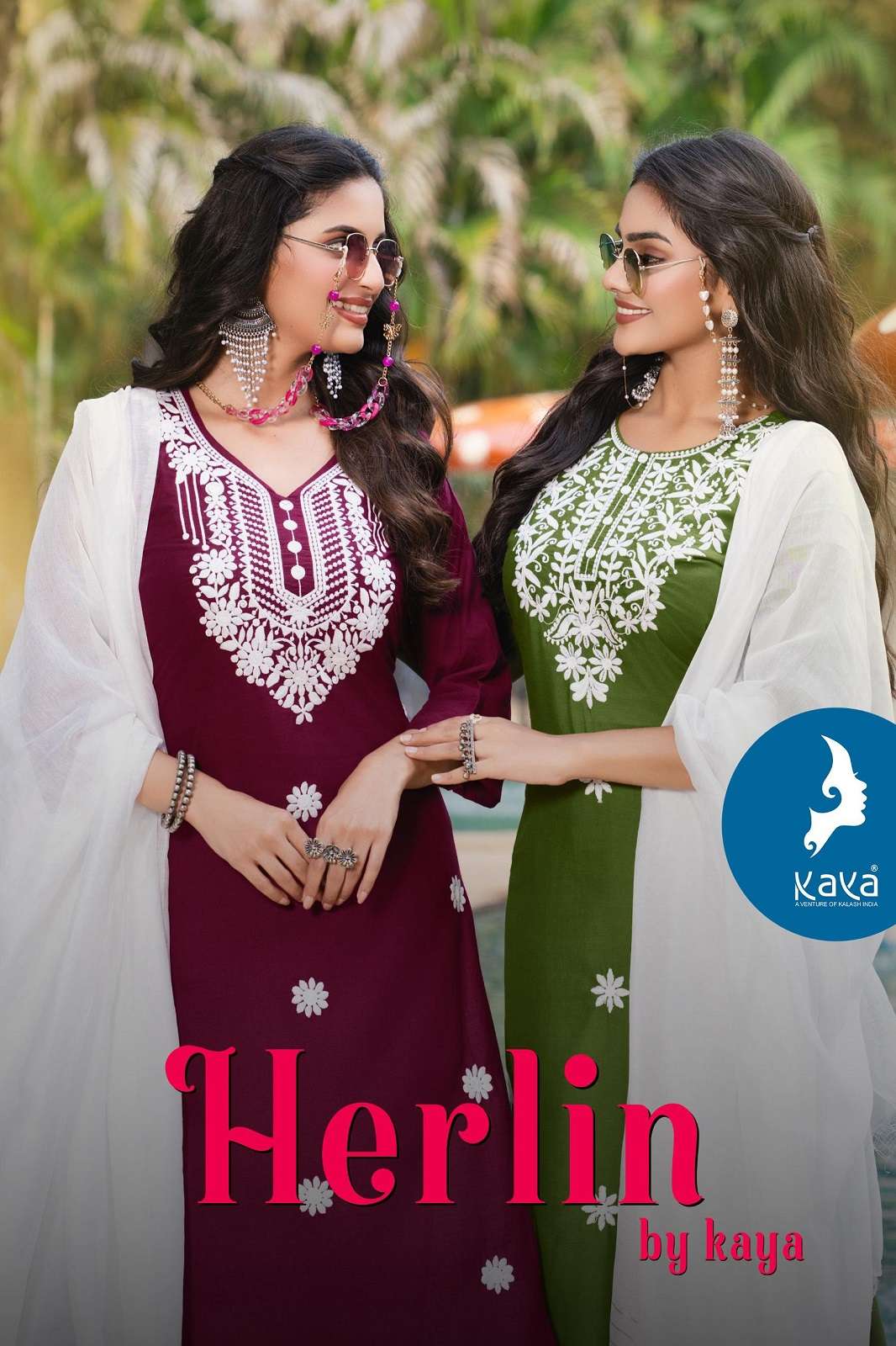 KAYA HERLINRAYON SLUB READY TO WEAR KURTIES