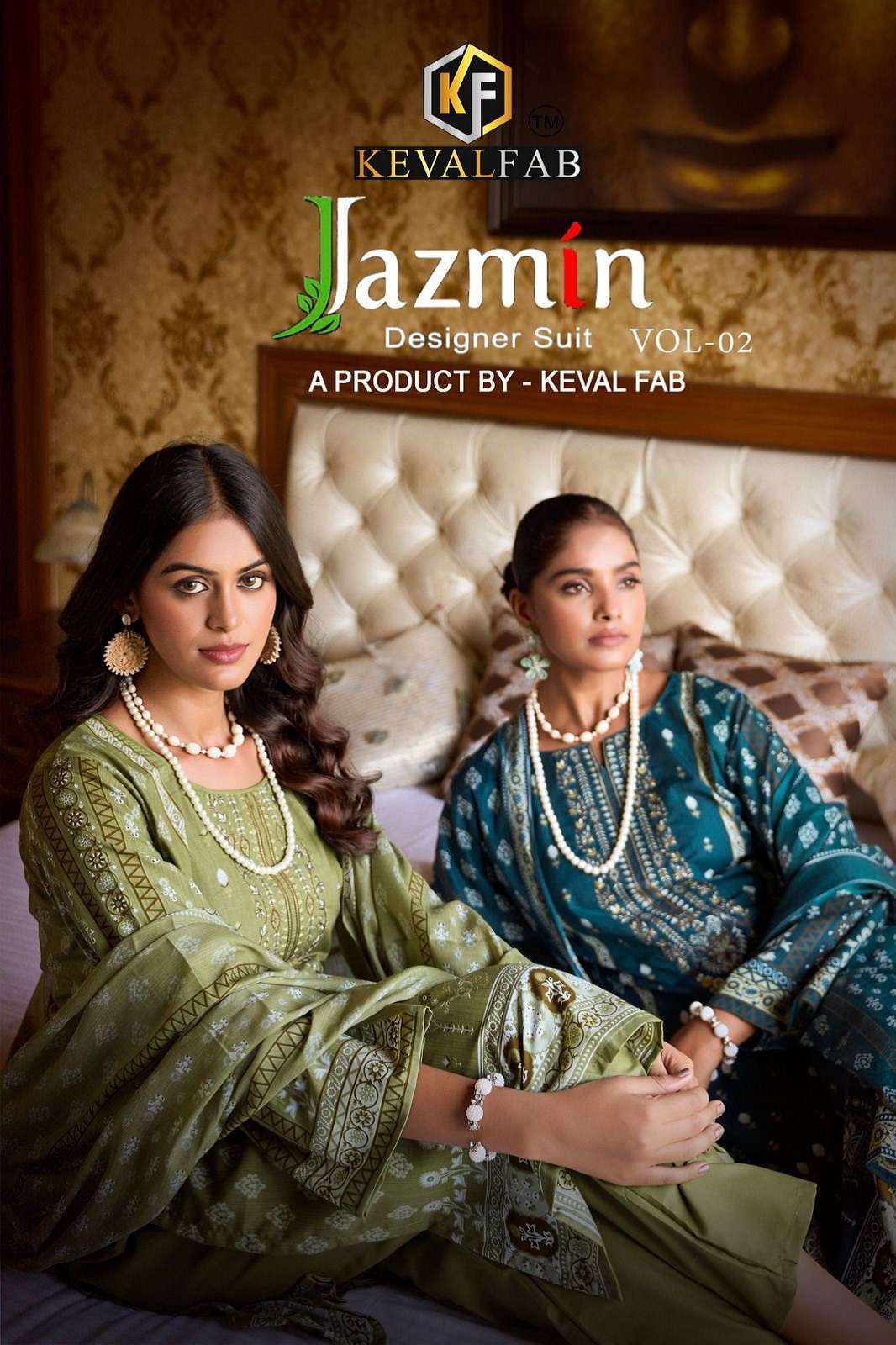 KEVAL FAB JAZMIN VOL 2 SOFT COTTON DRESS MATERIALS