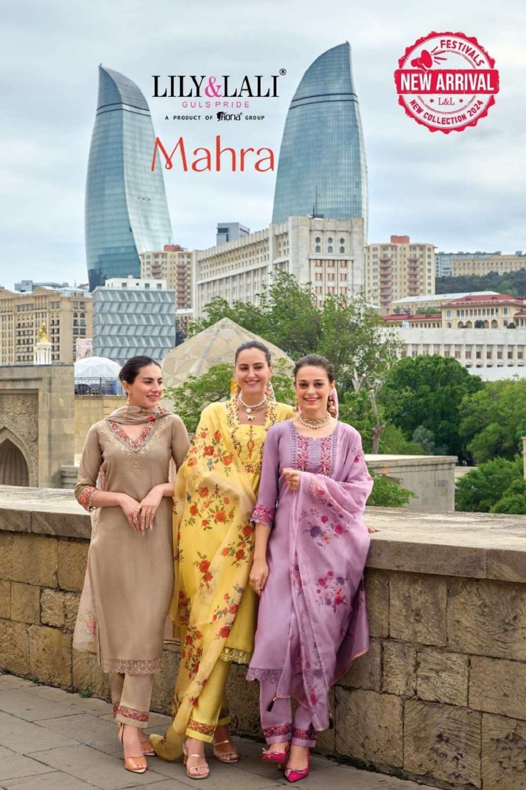 LILY & LALI MAHRA HANDWORKED READY TO WEAR ANARKALI KURTIES