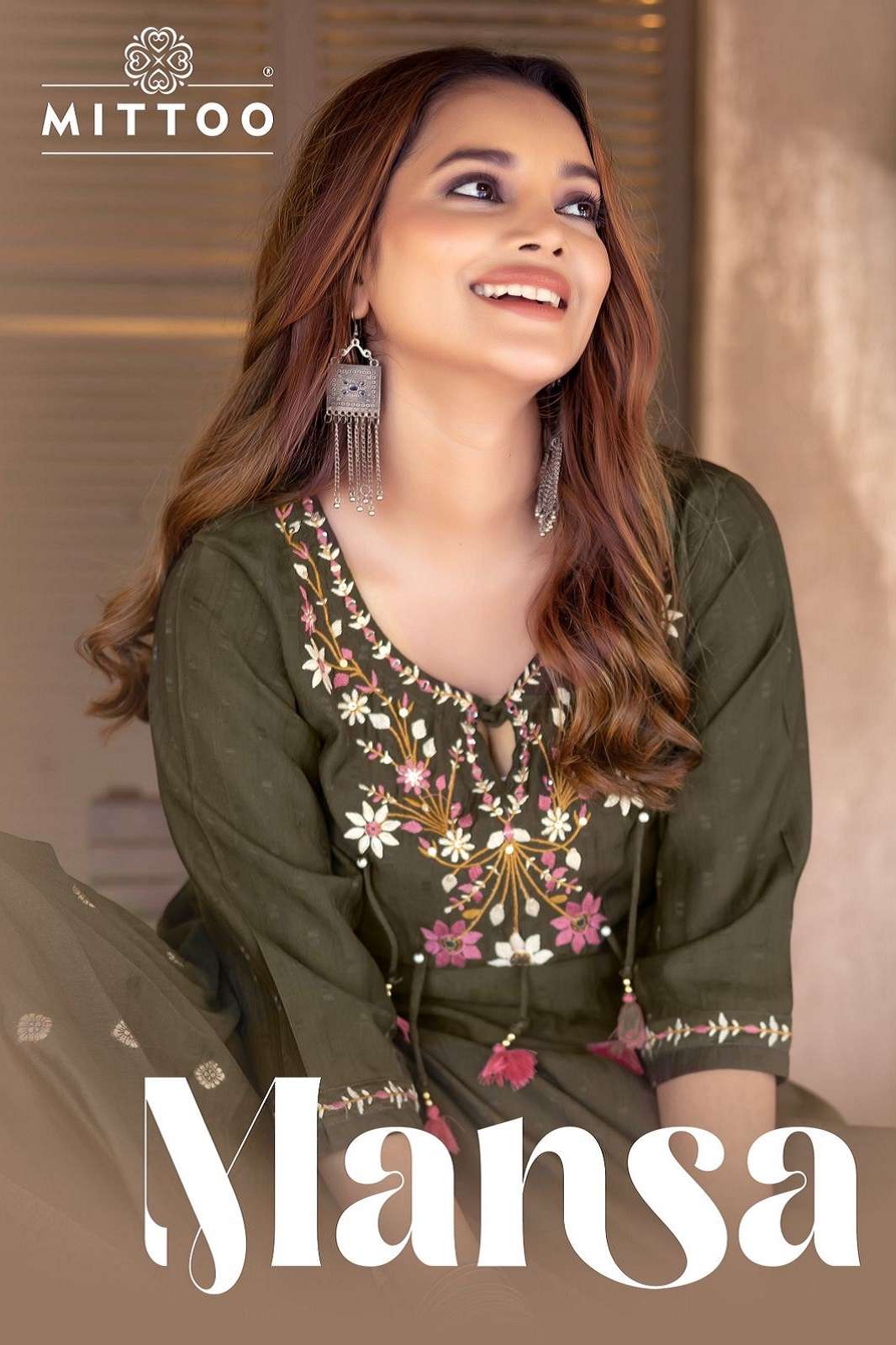 MITTOO MANSA VISCOSE WEAVING READY TO WEAR KURTIES