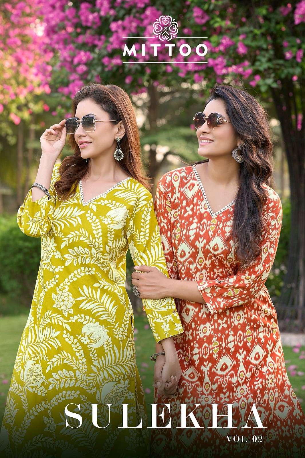 MITTOO SULEKHA VOL 2 RAYON PRINTED READY TO WEAR KURTIES