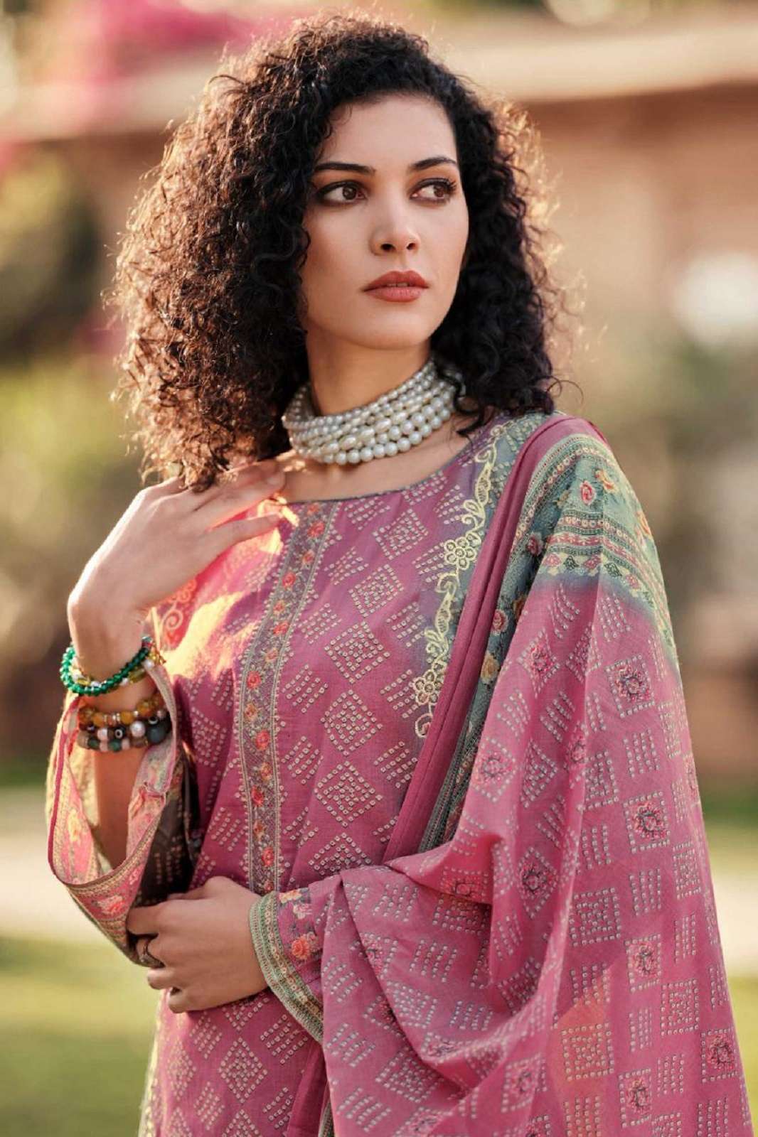 MUMTAAZ ARTS SAAJ SUMMER VISCOSE COTTON EMBROIDERED SUITS