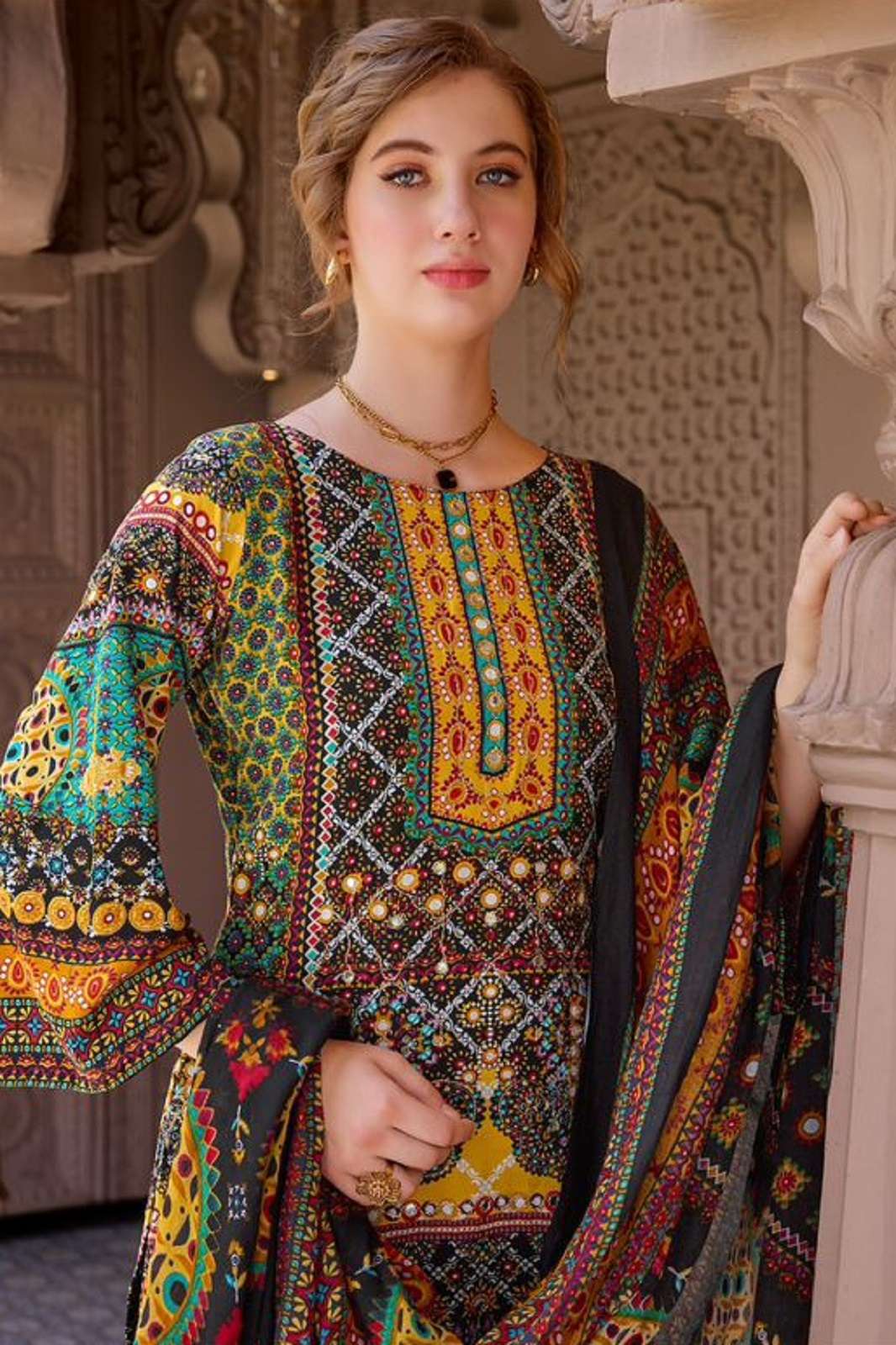 PAKIZA PRINTS NAWAZISH VOL 6 RAYON DRESS MATERIALS
